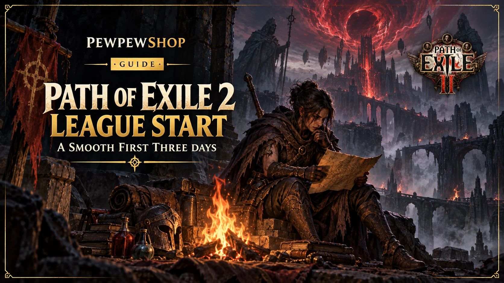Path of Exile 2 League Start: A Smooth First Three Days — PEWPEWSHOP boosting guide