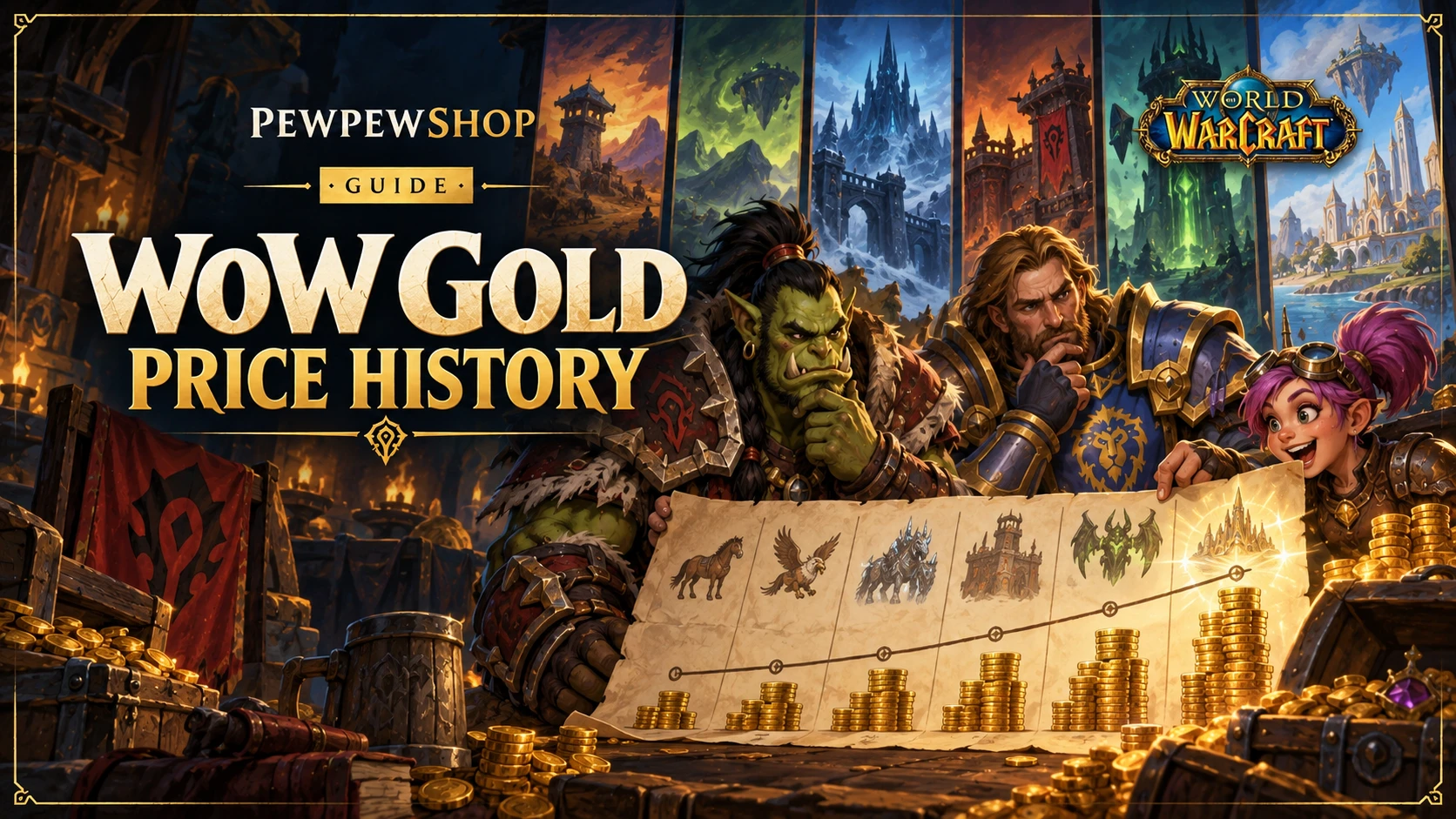 WoW Gold Price History: How Gold Value Changed — PEWPEWSHOP boosting guide
