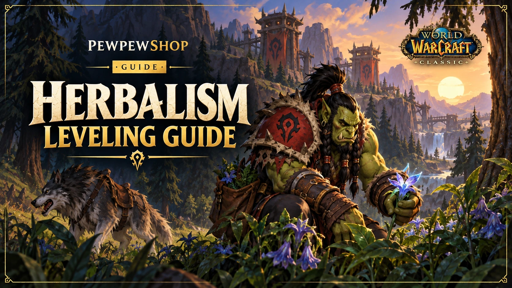 WoW Classic Herbalism Leveling Guide