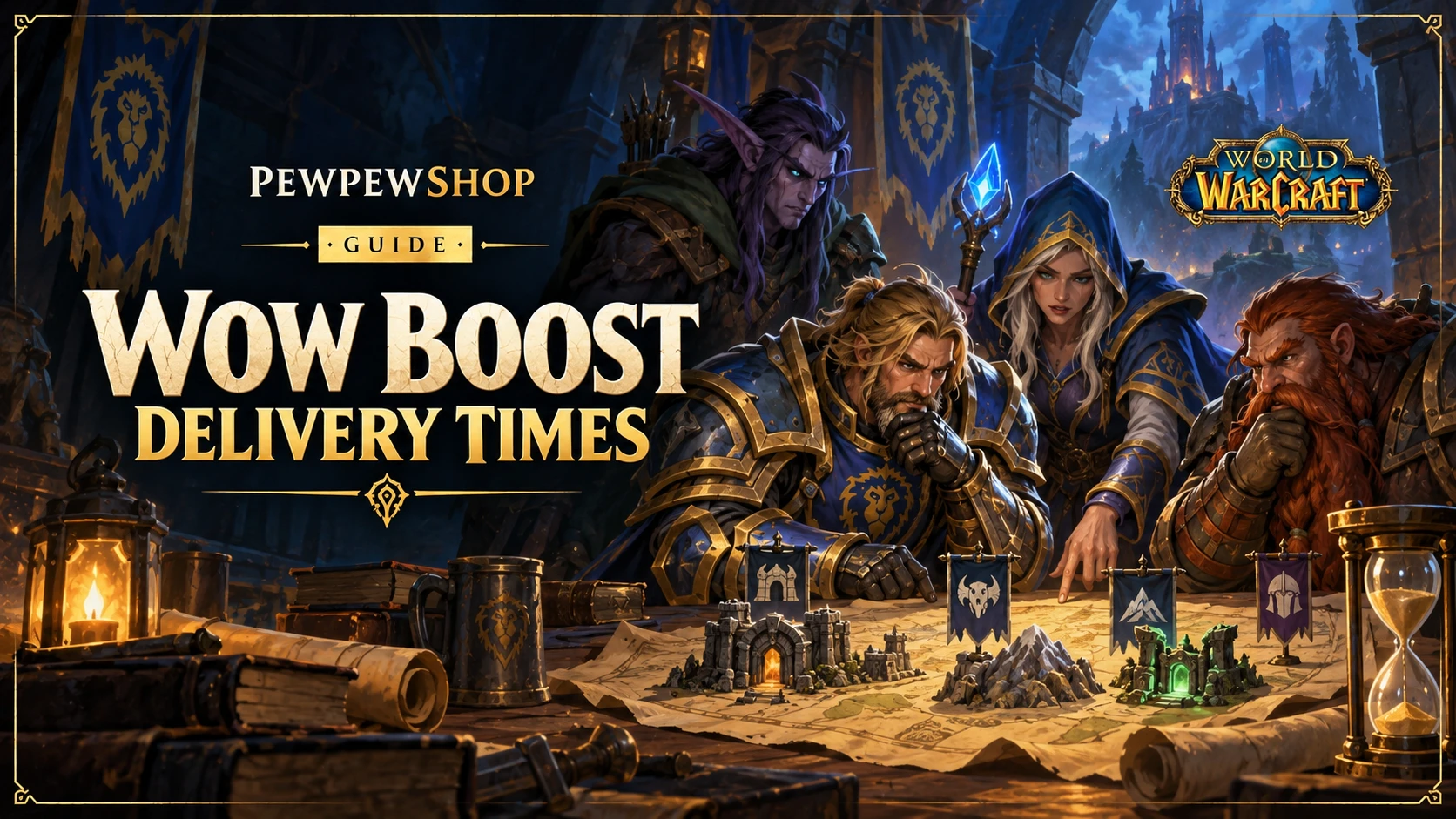 How Long a WoW Boost Really Takes: Realistic Delivery Times by Service Type — PEWPEWSHOP boosting guide