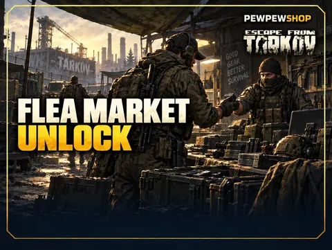 Tarkov Flea Market Unlock (Lvl 15) — boost