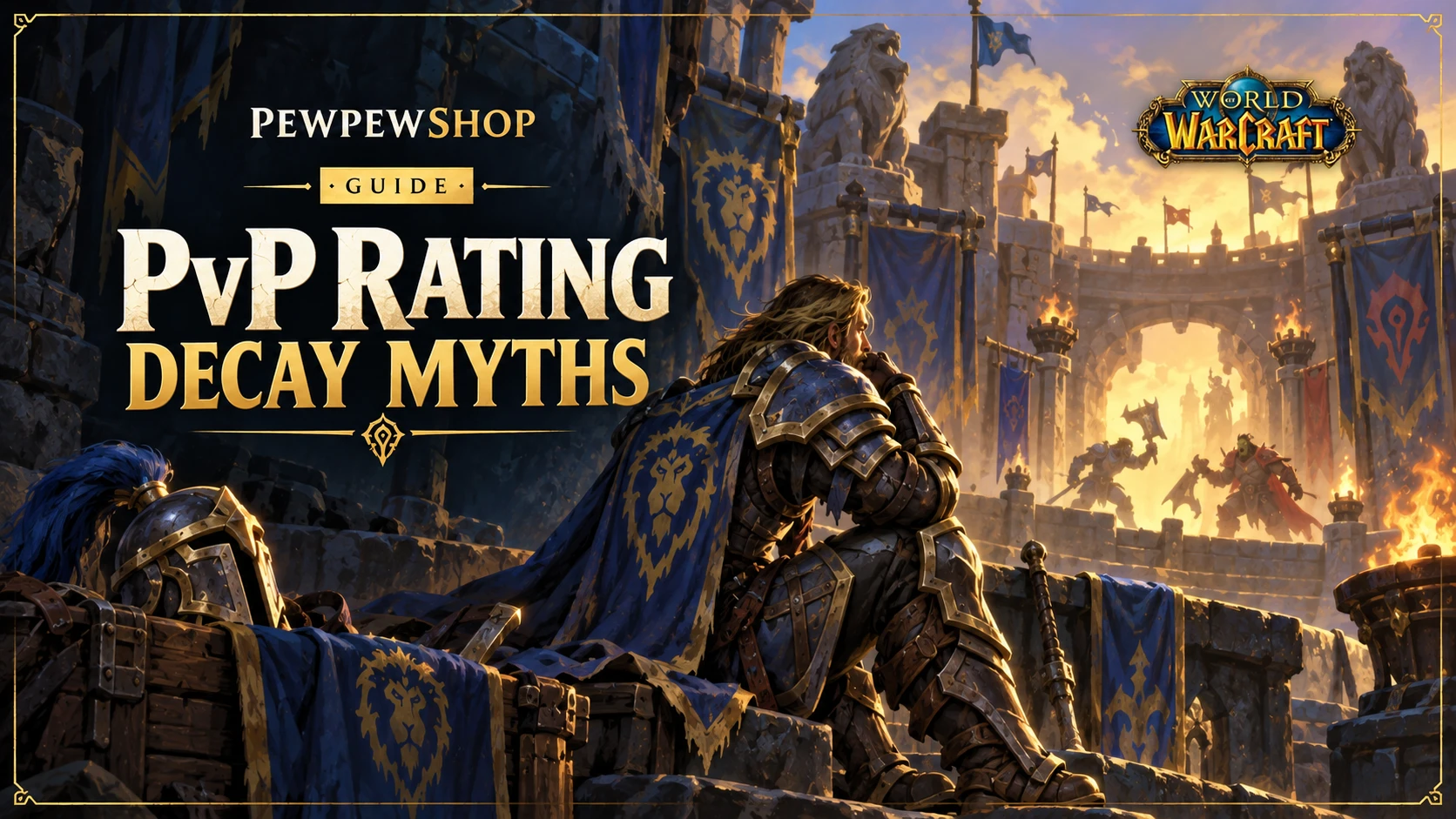 PvP Rating Decay Myths: What Actually Happens When You Stop Queueing — PEWPEWSHOP boosting guide