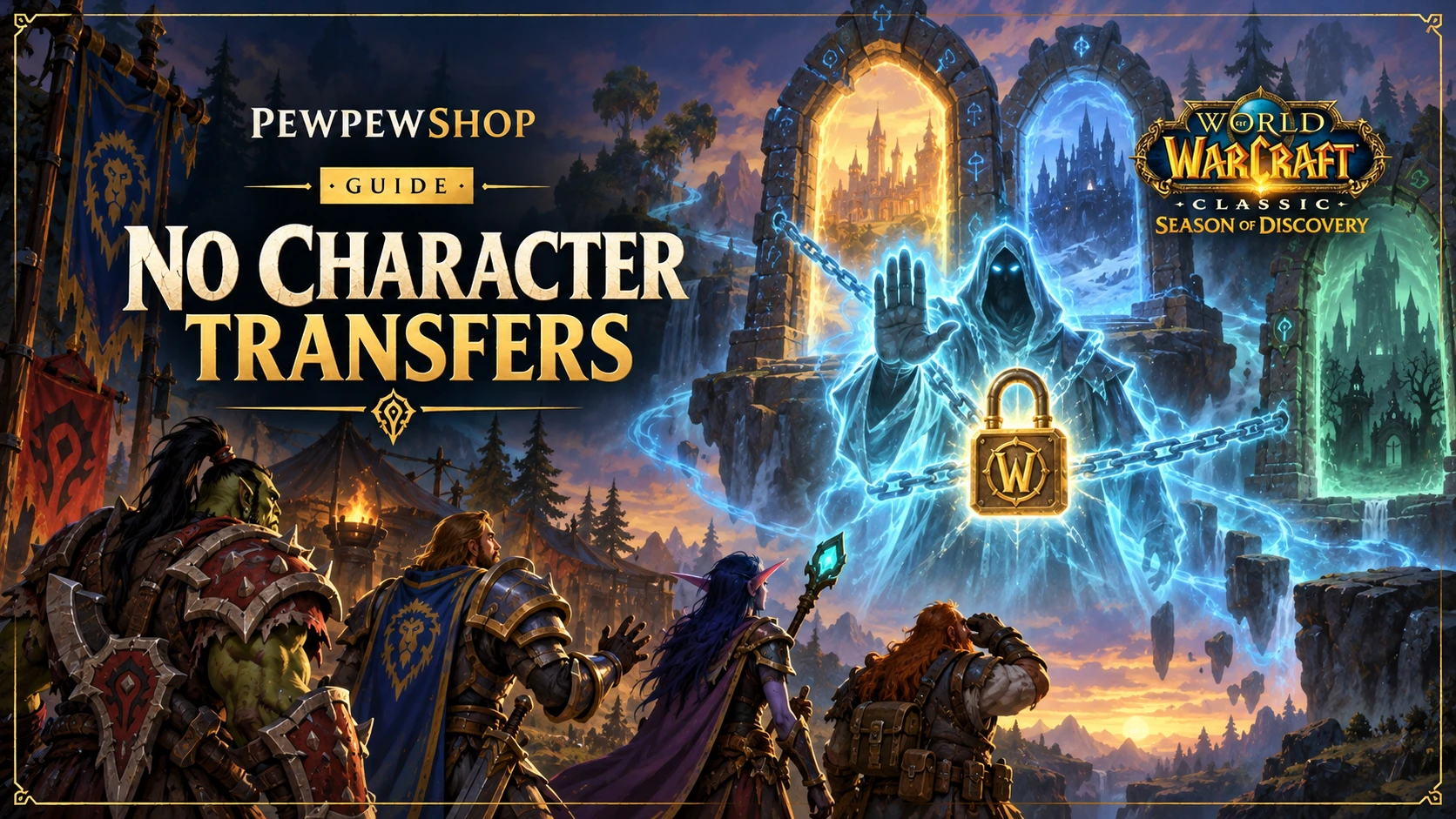No Character Transfers from Season of Discovery to Other Classic Realms