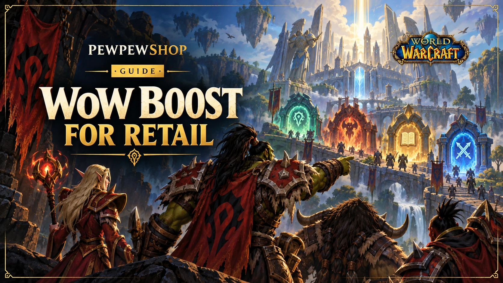 WoW Boost for Retail: What It Covers and What It Costs — PEWPEWSHOP boosting guide
