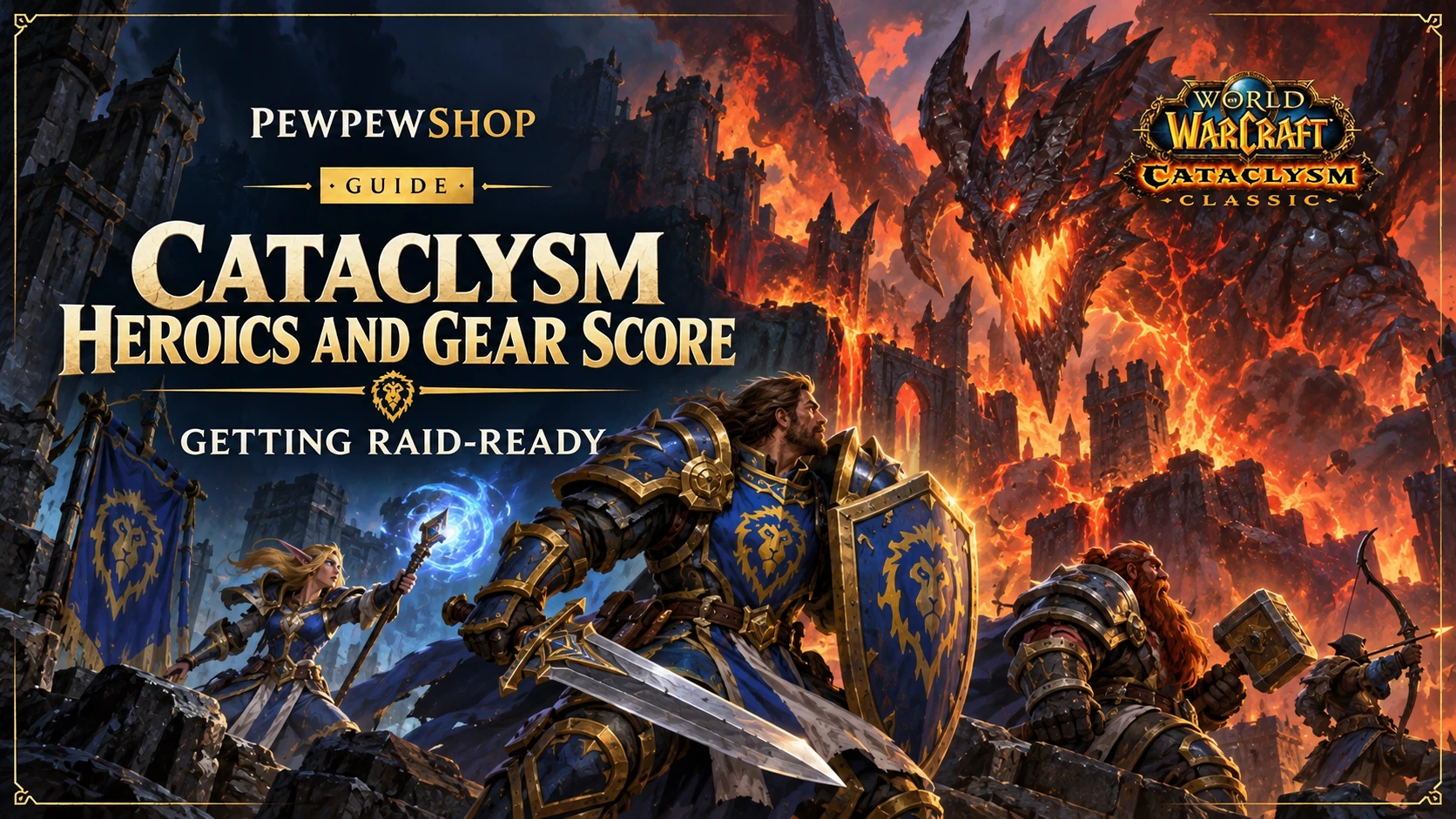 Cataclysm Heroics and Gear Score: Getting Raid-Ready — PEWPEWSHOP boosting guide