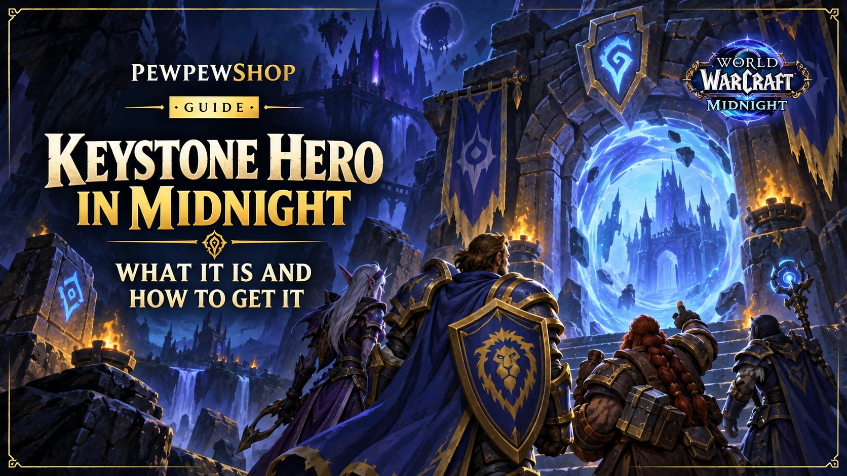 Keystone Hero Achievement in Midnight: What It Is and How to Get It — PEWPEWSHOP boosting guide