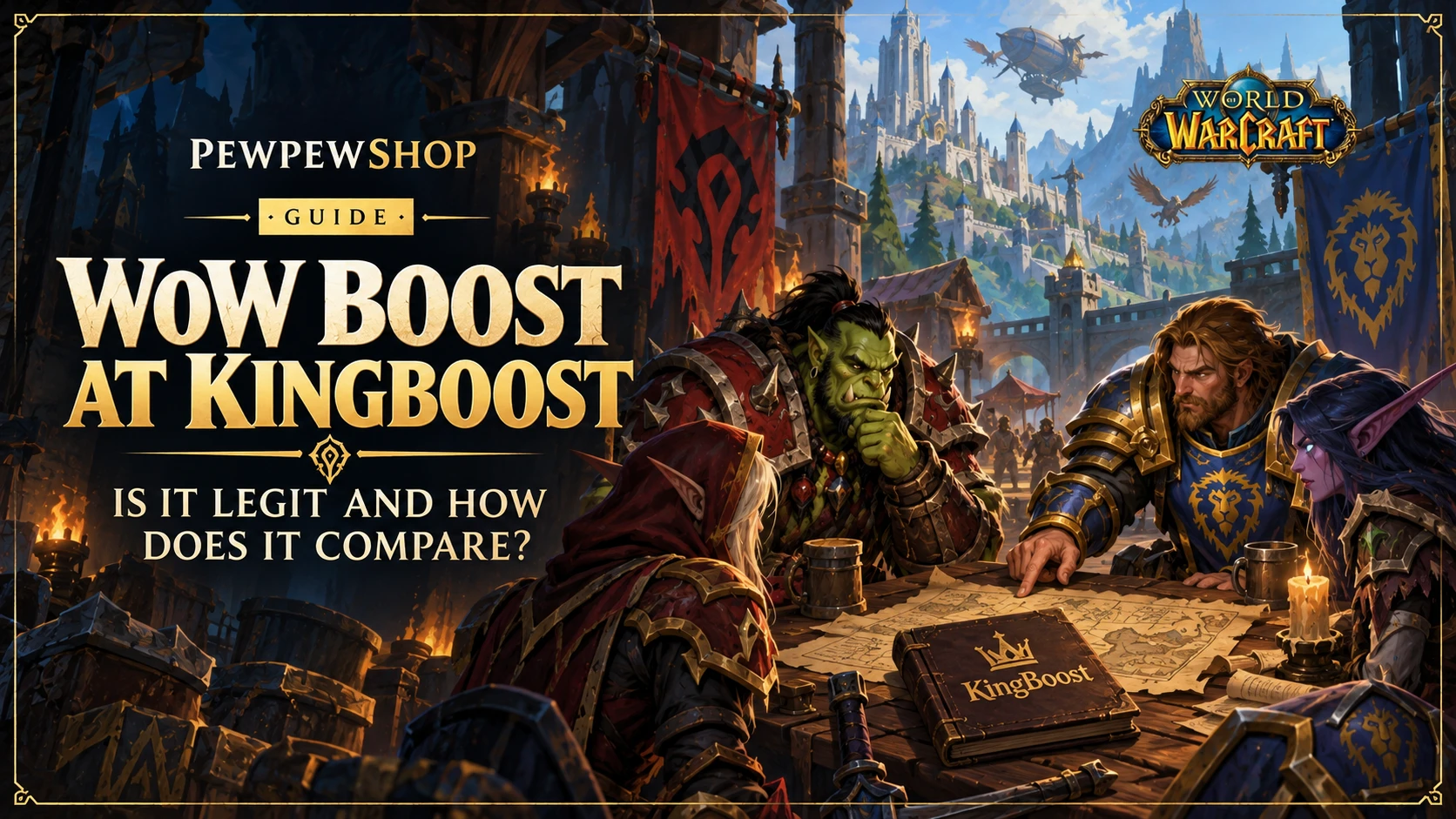 WoW Boost at KingBoost: Is It Legit and How Does It Compare? — PEWPEWSHOP boosting guide
