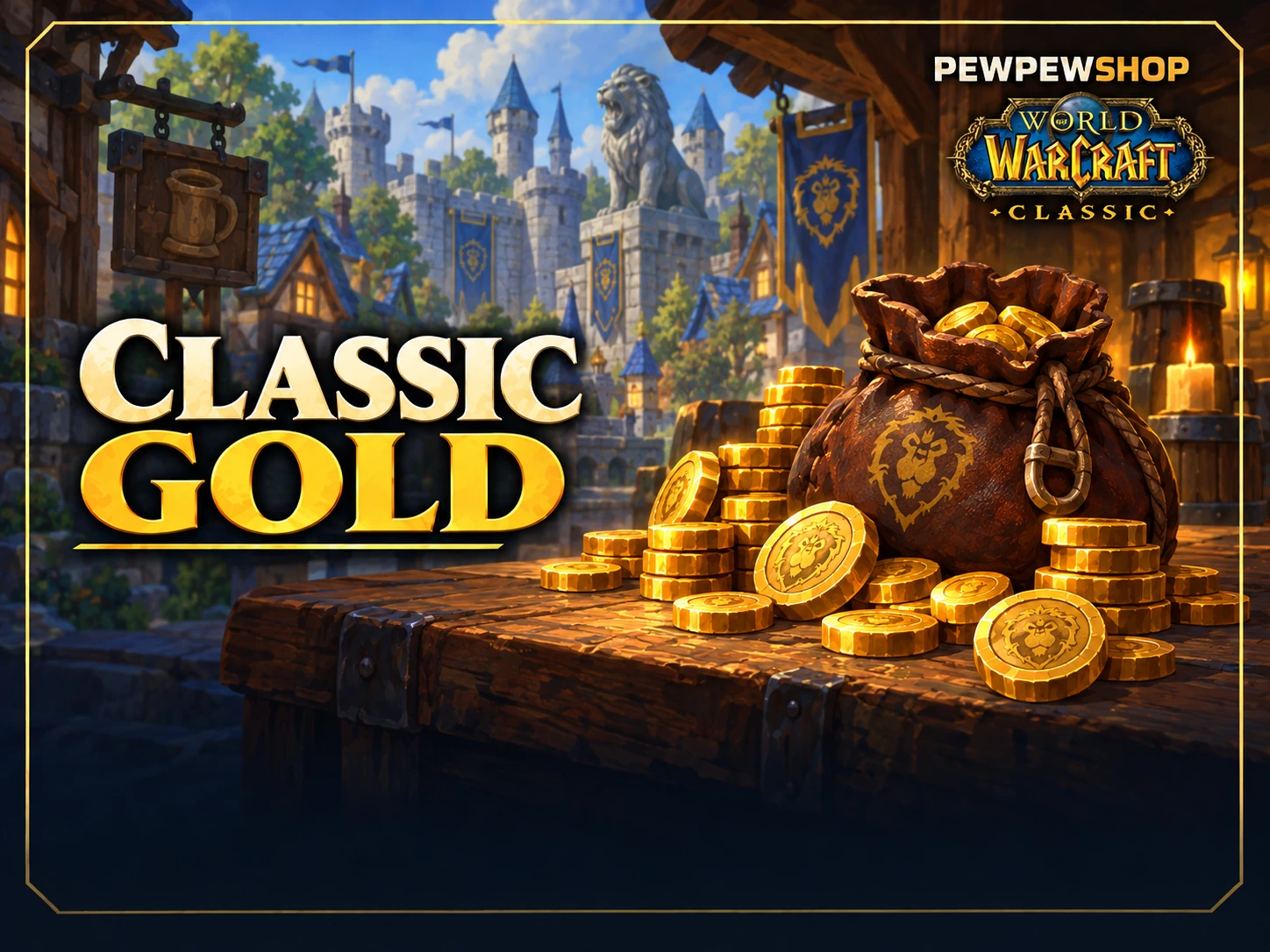 Classic Gold Delivery — boost