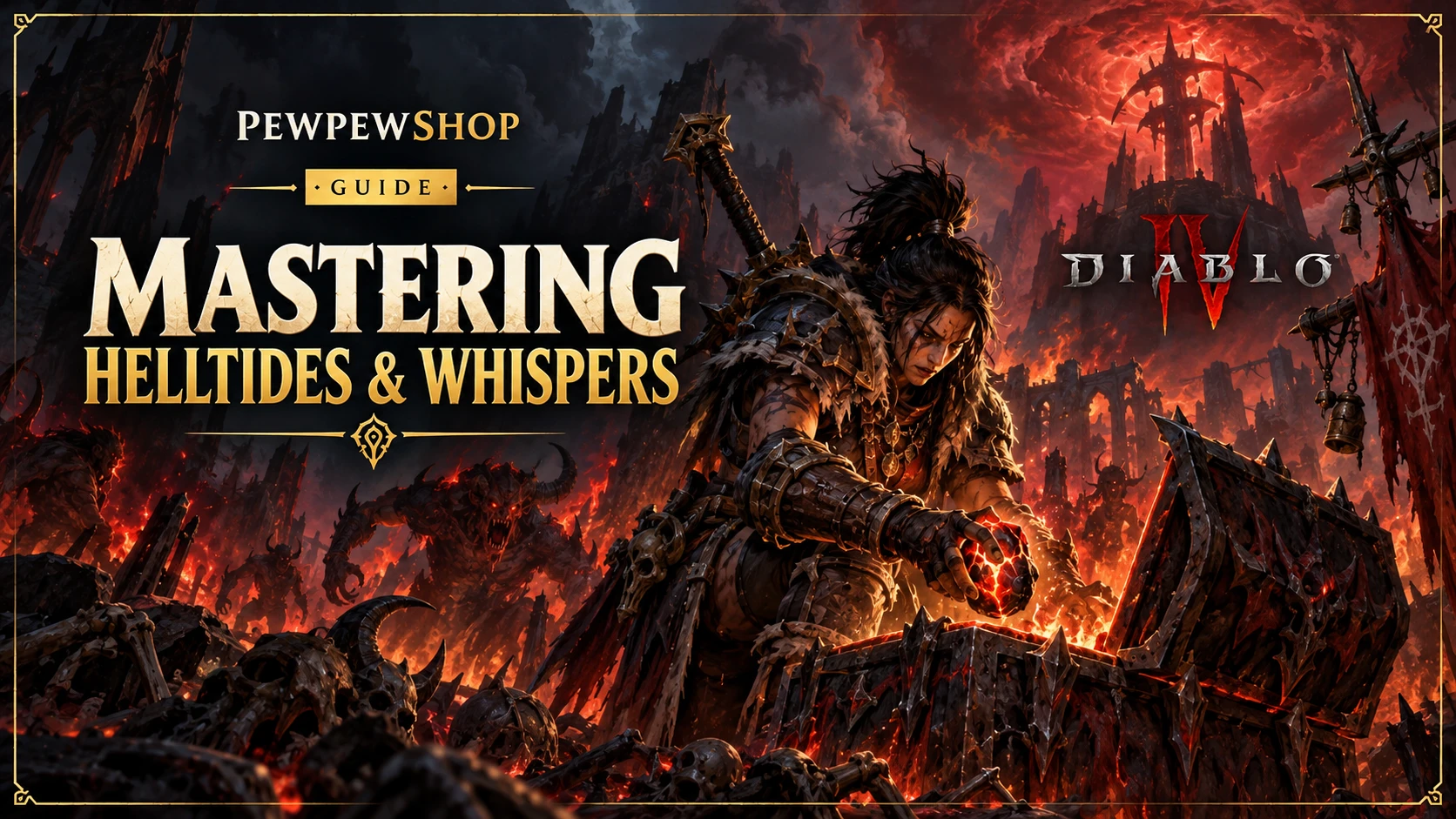 Mastering Helltides and Whisper Farming: Efficient Diablo 4 Loops — PEWPEWSHOP boosting guide