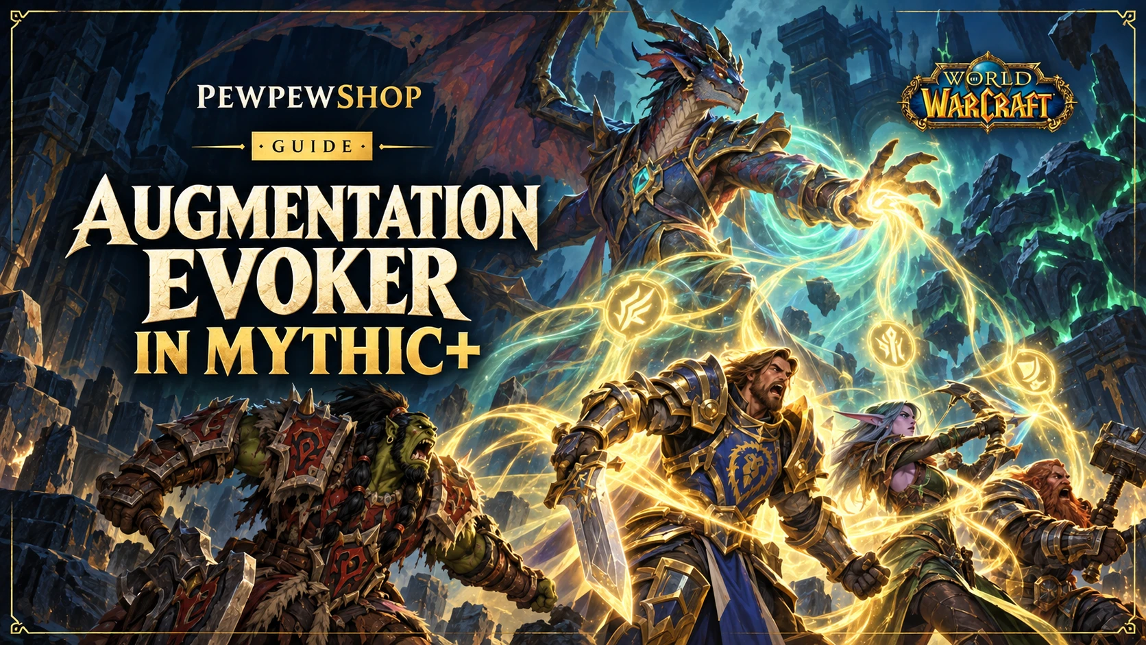 Augmentation Evoker in Mythic+: Why Top Groups Want One — PEWPEWSHOP boosting guide
