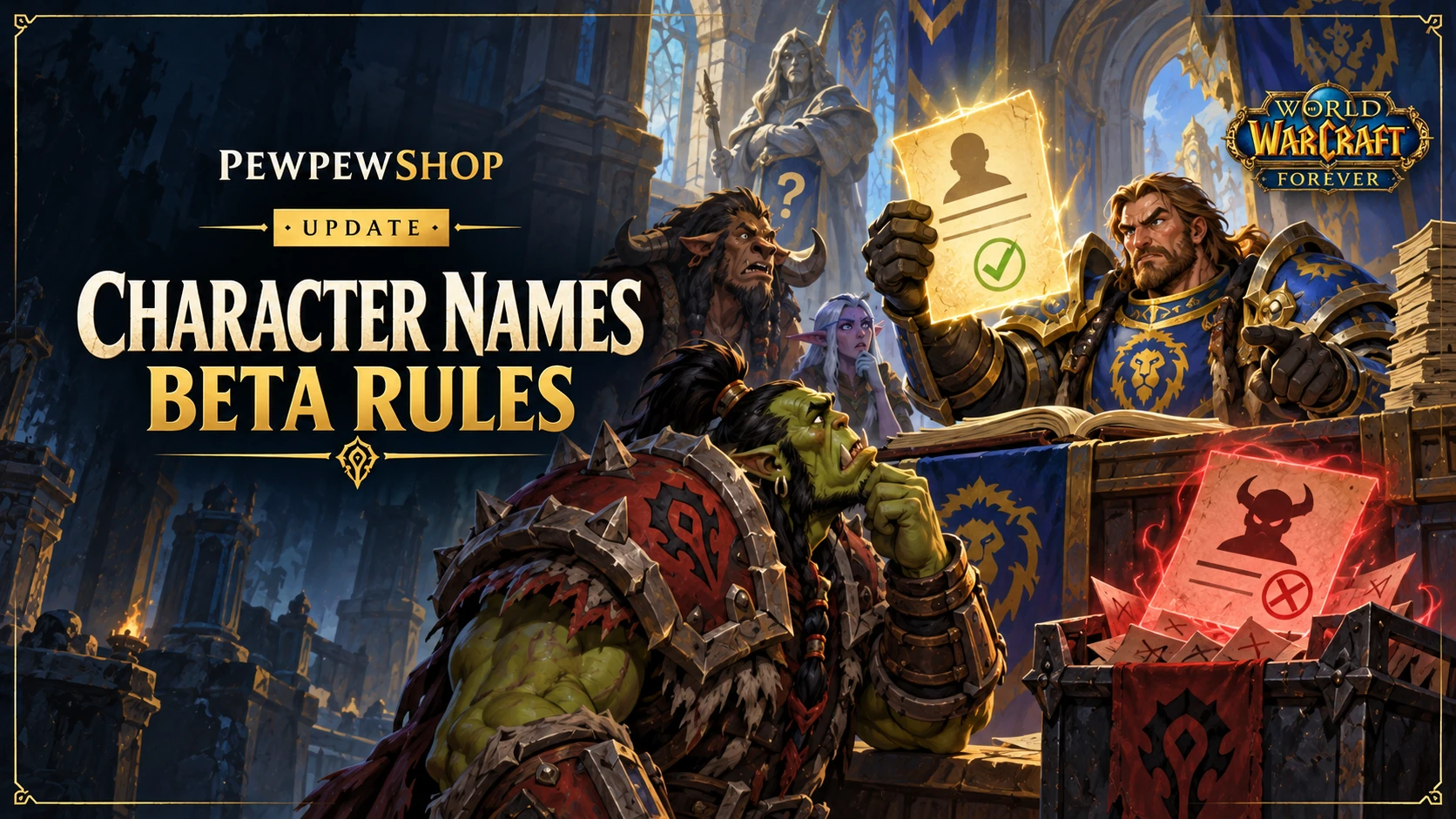 WoW: Forever Name Bans: Why Some Players Lost Beta Access — PEWPEWSHOP boosting guide