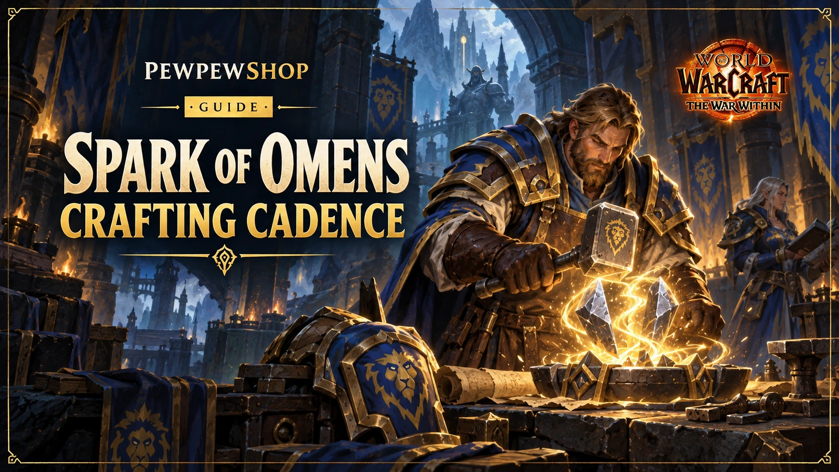 Spark of Omens Crafting Cadence in TWW: How the Fortnightly Spark Gates Your Gear — PEWPEWSHOP boosting guide