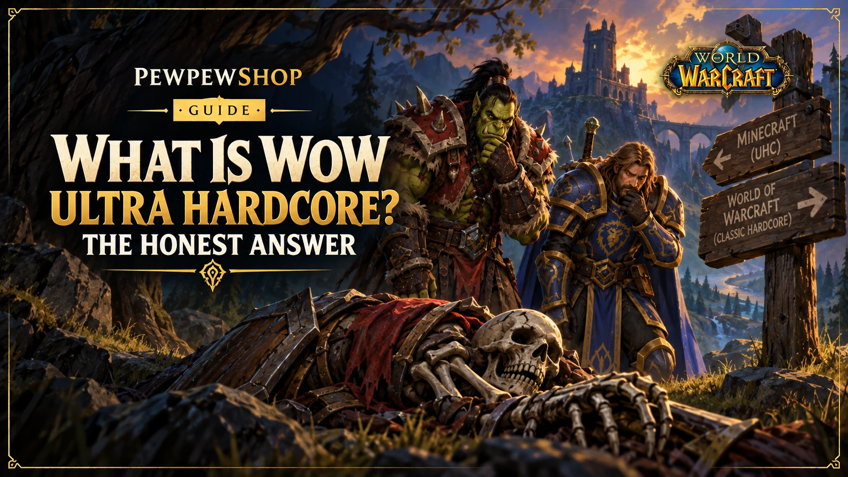 What Is WoW Ultra Hardcore? The Honest Answer — PEWPEWSHOP boosting guide