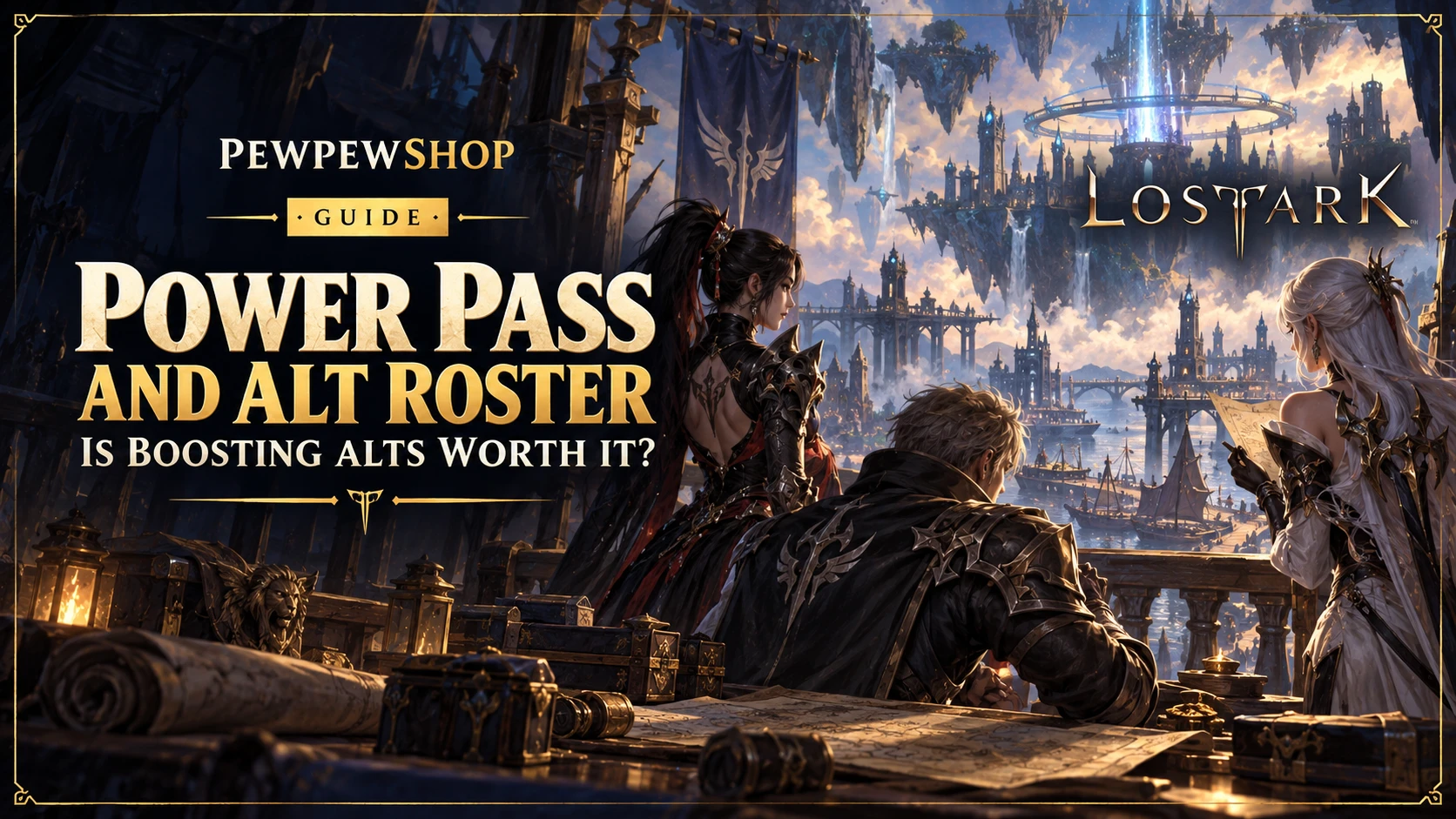 Lost Ark Power Pass and Alt Roster: Is Boosting Alts Worth It? — PEWPEWSHOP boosting guide