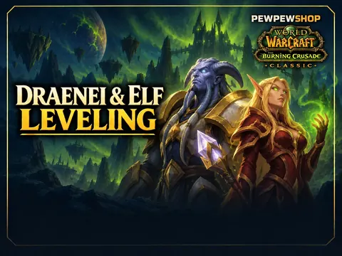 Draenei & Blood Elf Starting Leveling — boost