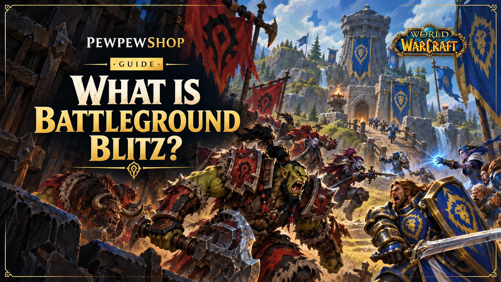 What Is the Battleground Blitz Brawl in WoW? — PEWPEWSHOP boosting guide