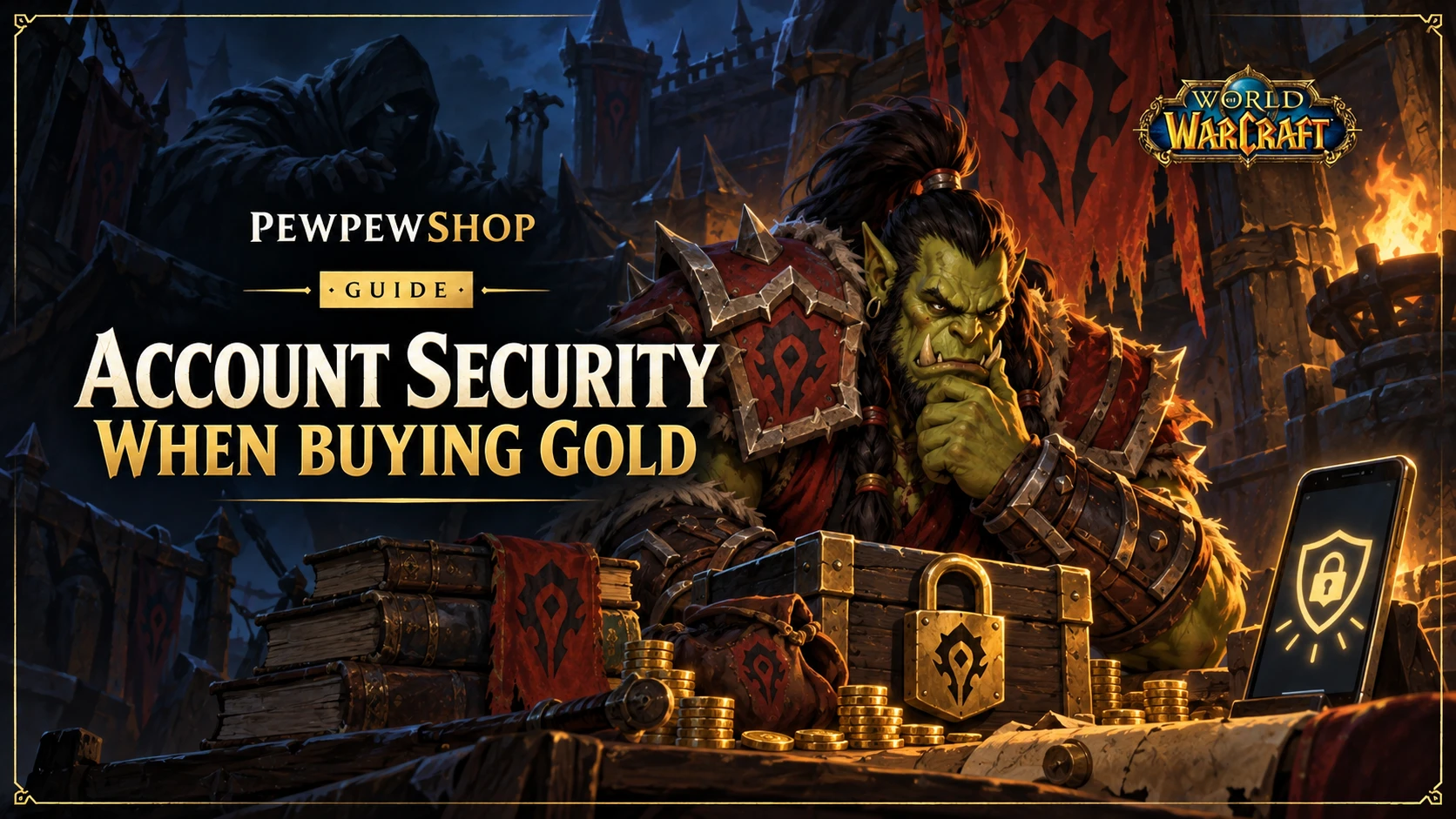 Account Security When Buying Gold: Passwords & Best Practices — PEWPEWSHOP boosting guide
