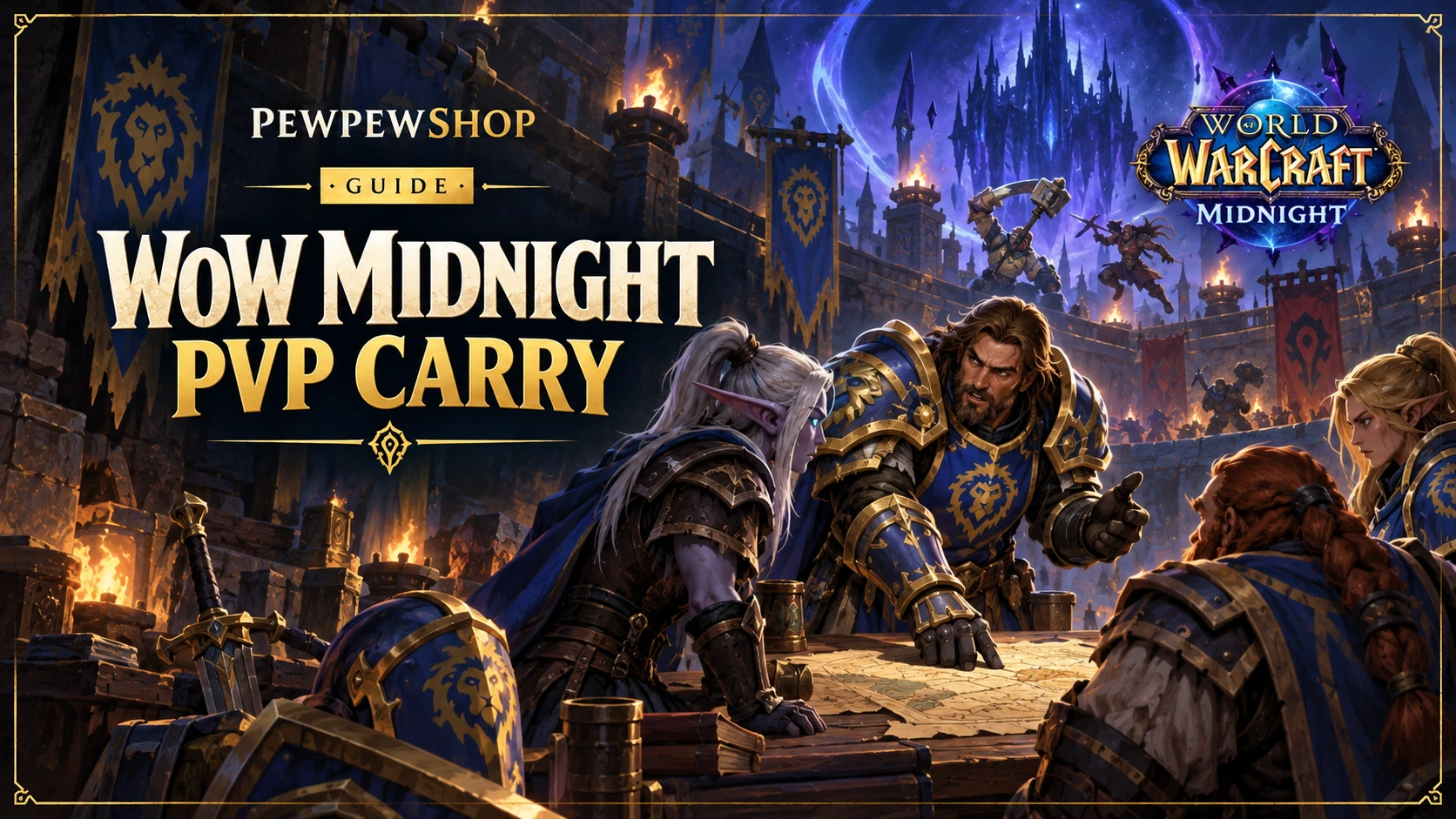 WoW Midnight PvP Carry: What It Is & What It Costs — PEWPEWSHOP boosting guide