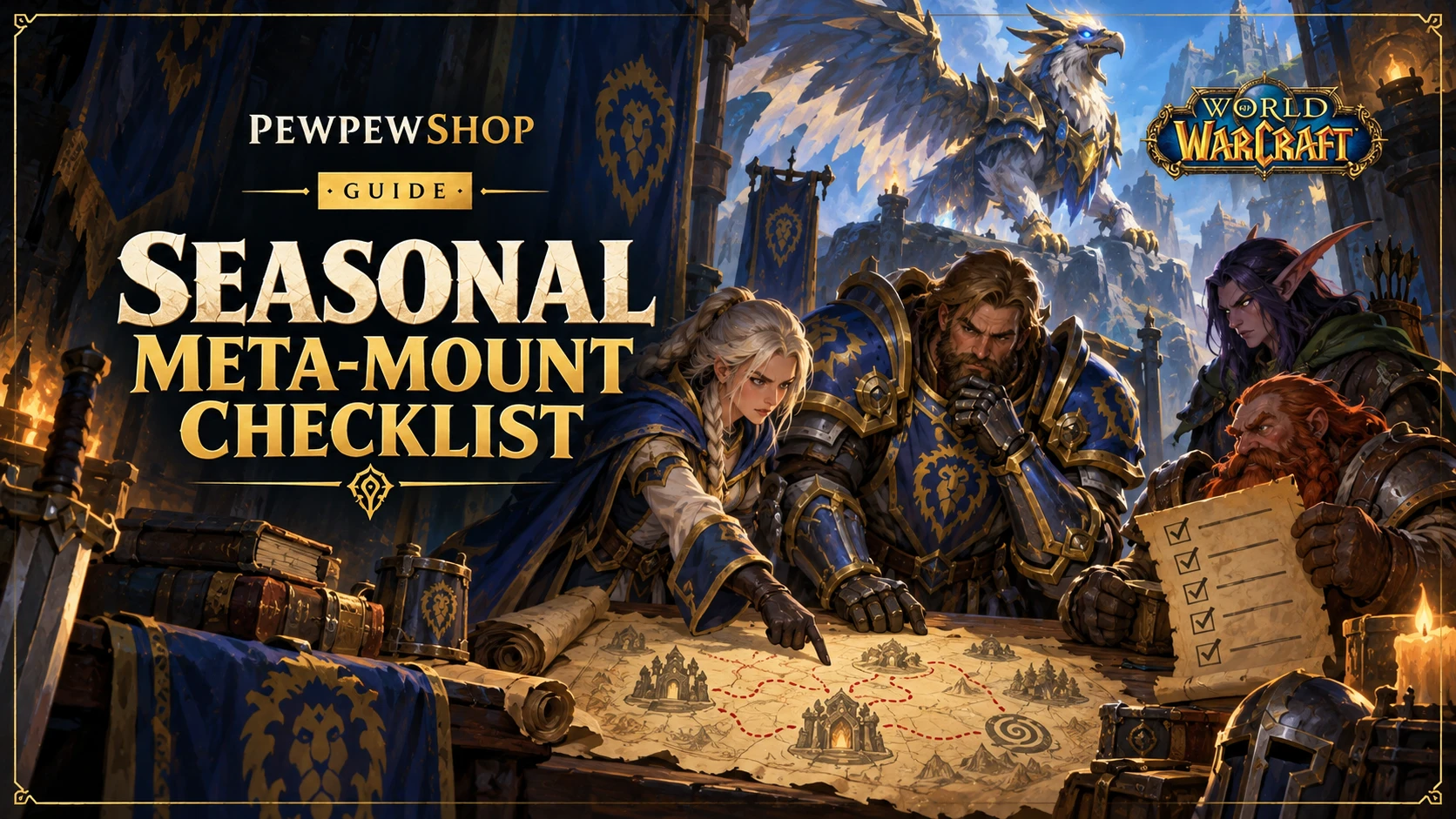 WoW Seasonal Meta-Mount Checklist: Realistic Steps to Earn It Before the Season Ends — PEWPEWSHOP boosting guide