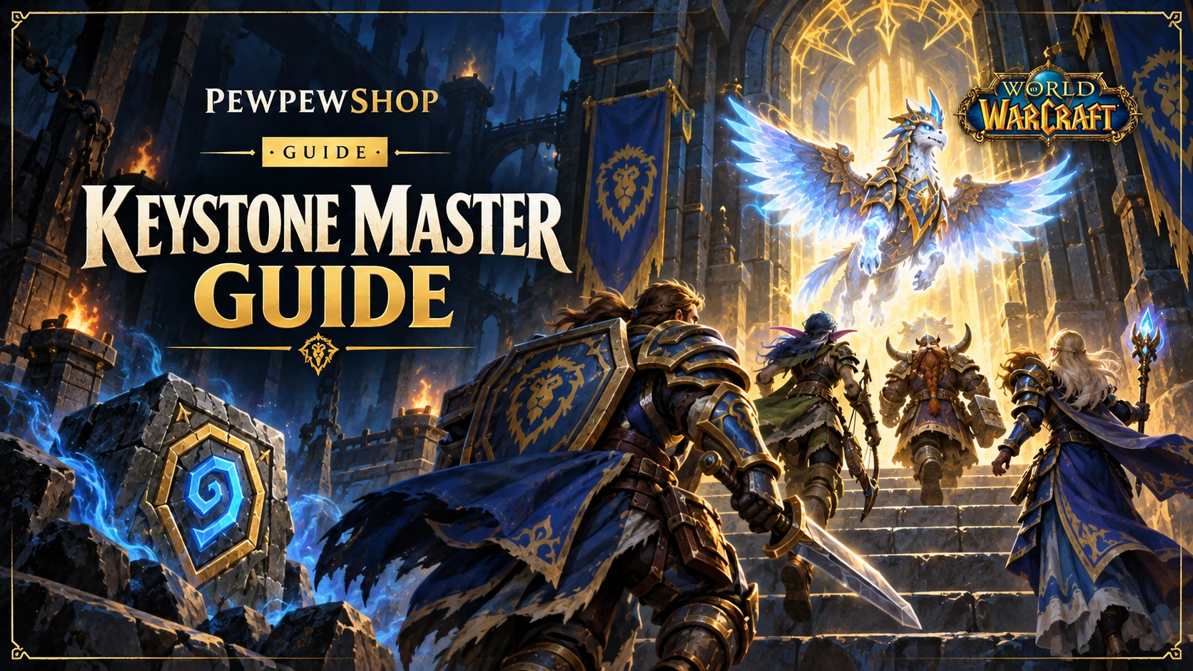 Keystone Master Guide: Tips to Earn the Seasonal Mount in WoW — PEWPEWSHOP boosting guide