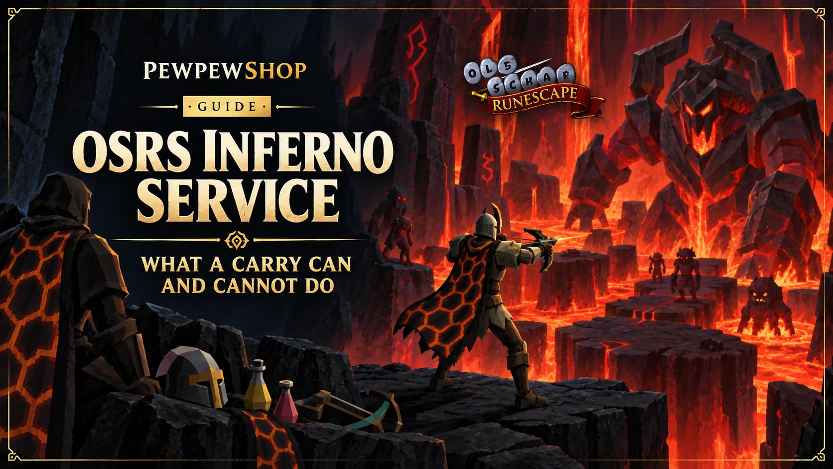 OSRS Inferno Service: What a Carry Can and Cannot Do — PEWPEWSHOP boosting guide