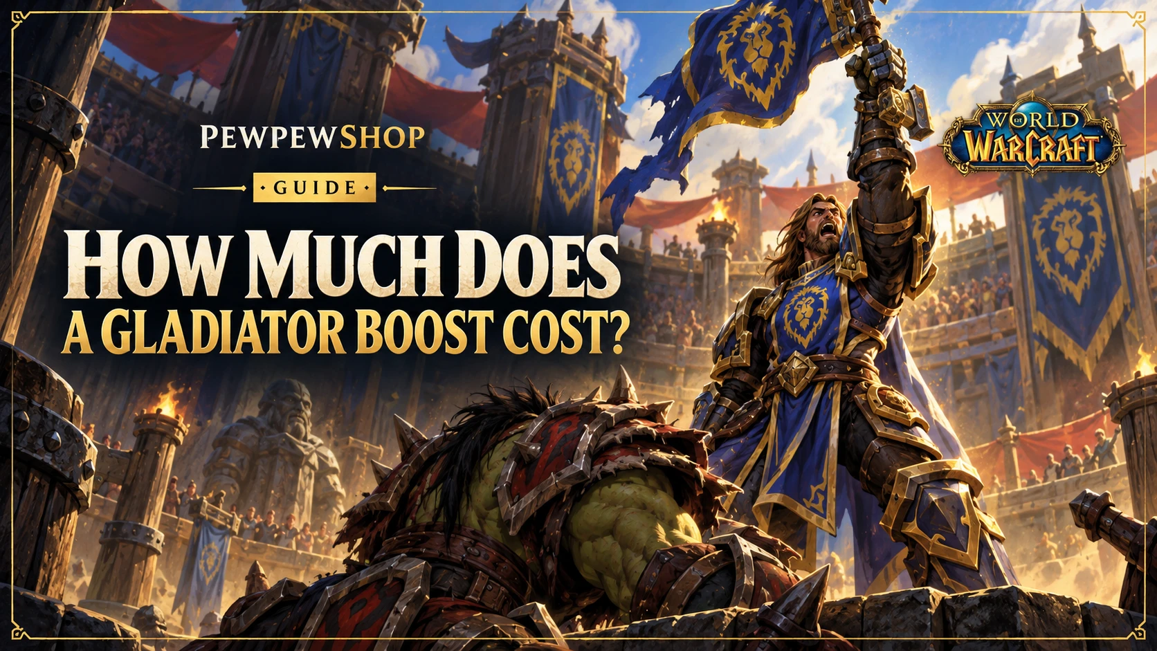 How Much Does a Gladiator Boost Cost in 2026? Real Prices Explained — PEWPEWSHOP boosting guide