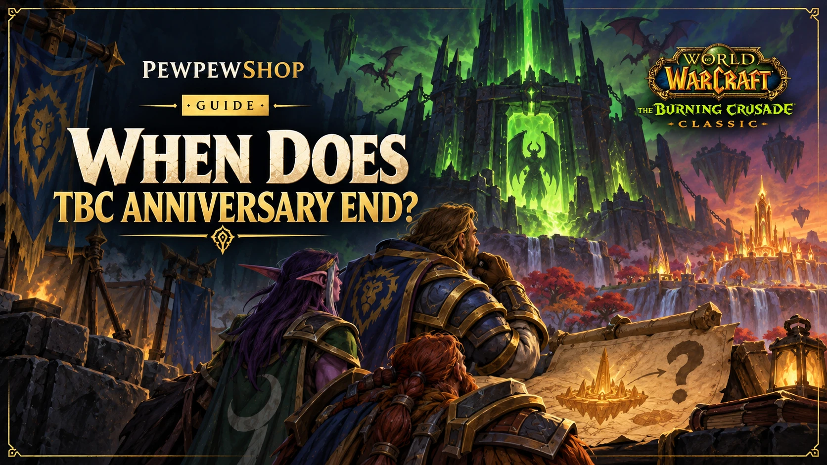 When Does WoW TBC Anniversary End? — PEWPEWSHOP boosting guide
