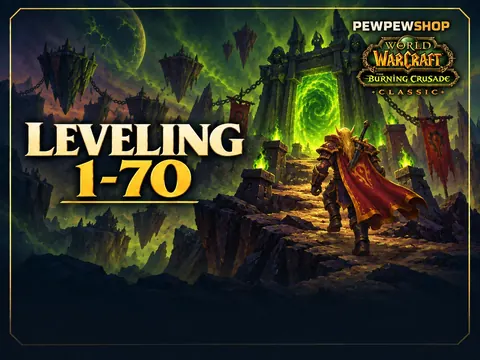 TBC Leveling 1 → 70 — boost