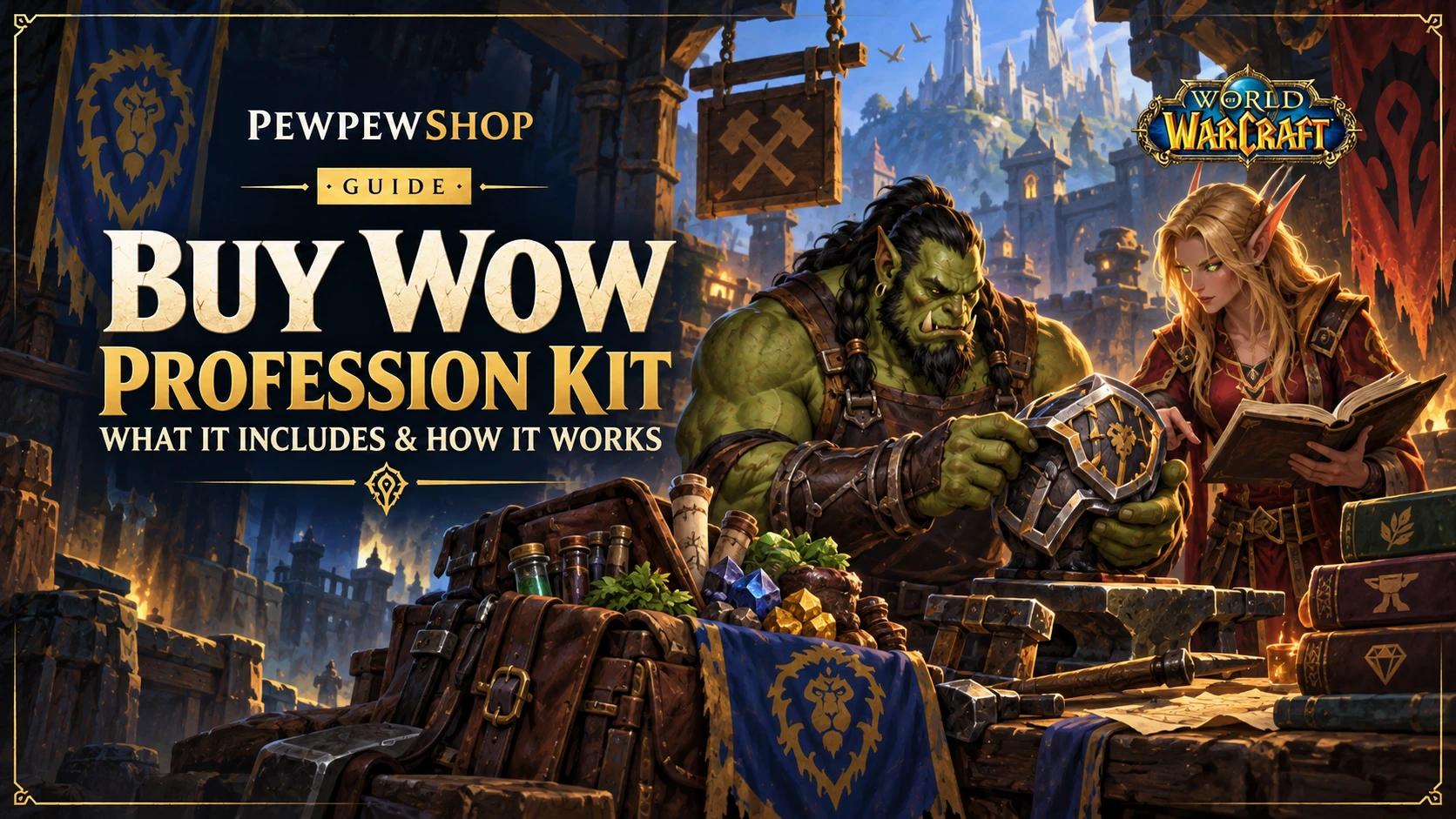 Buy WoW Profession Kit: What It Includes & How It Works — PEWPEWSHOP boosting guide