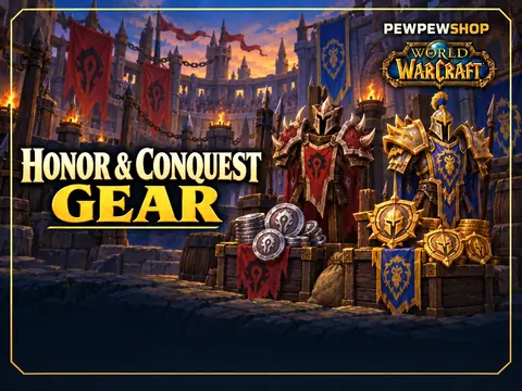 PvP Gear (Honor & Conquest) — boost