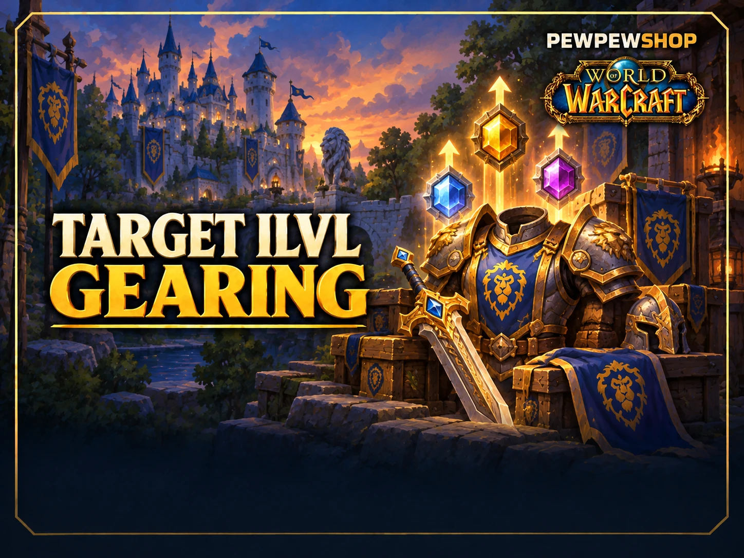 Gearing — Target Item Level — boost