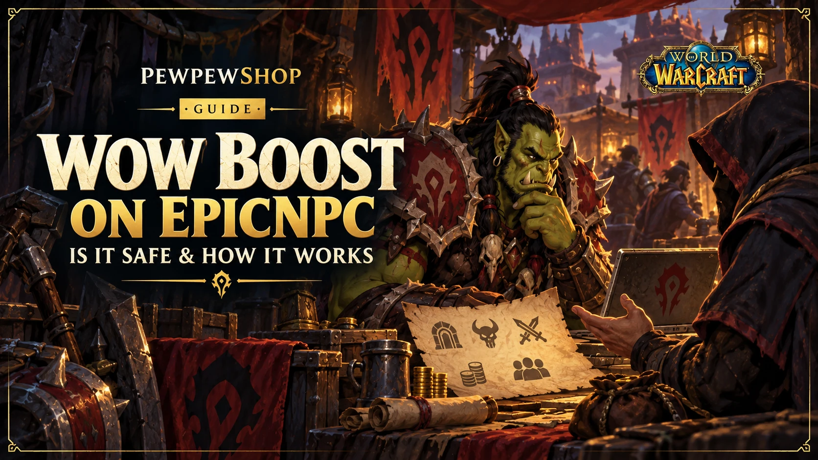 WoW Boost on EpicNPC: Is It Safe & How It Works — PEWPEWSHOP boosting guide