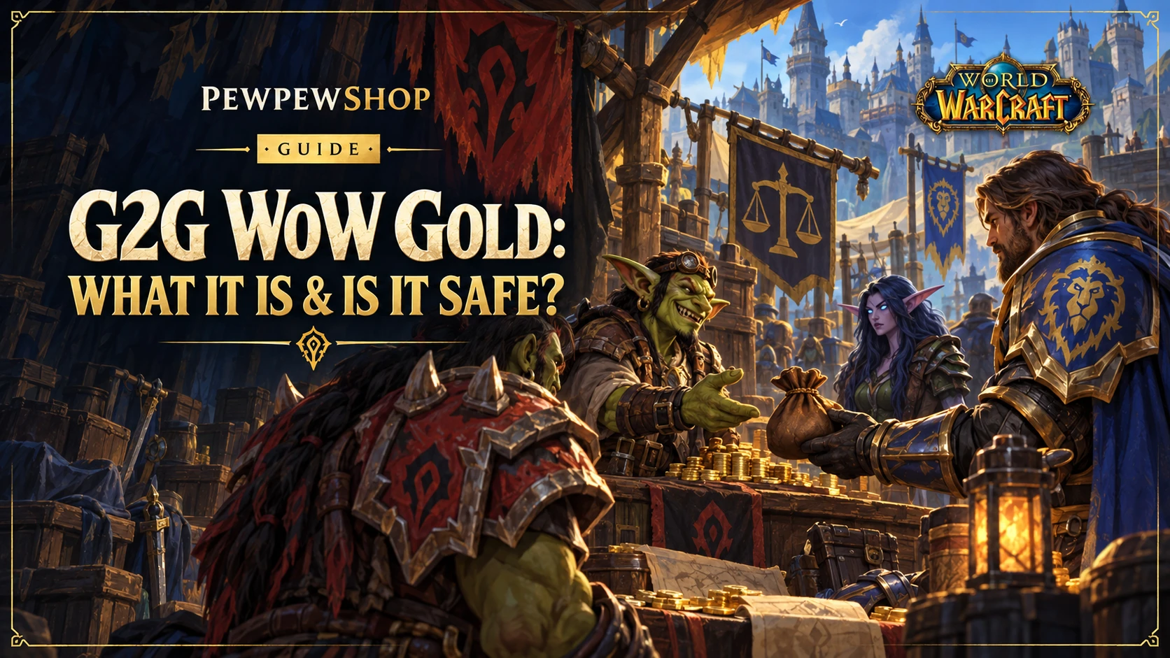 G2G WoW Gold: What It Is & Is It Safe? — PEWPEWSHOP boosting guide