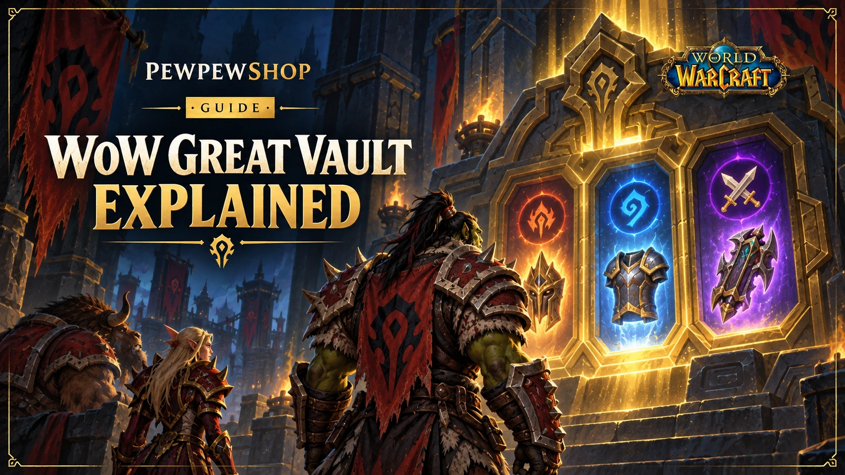 WoW Great Vault explained: how to maximize your weekly rewards in 2026 — PEWPEWSHOP boosting guide
