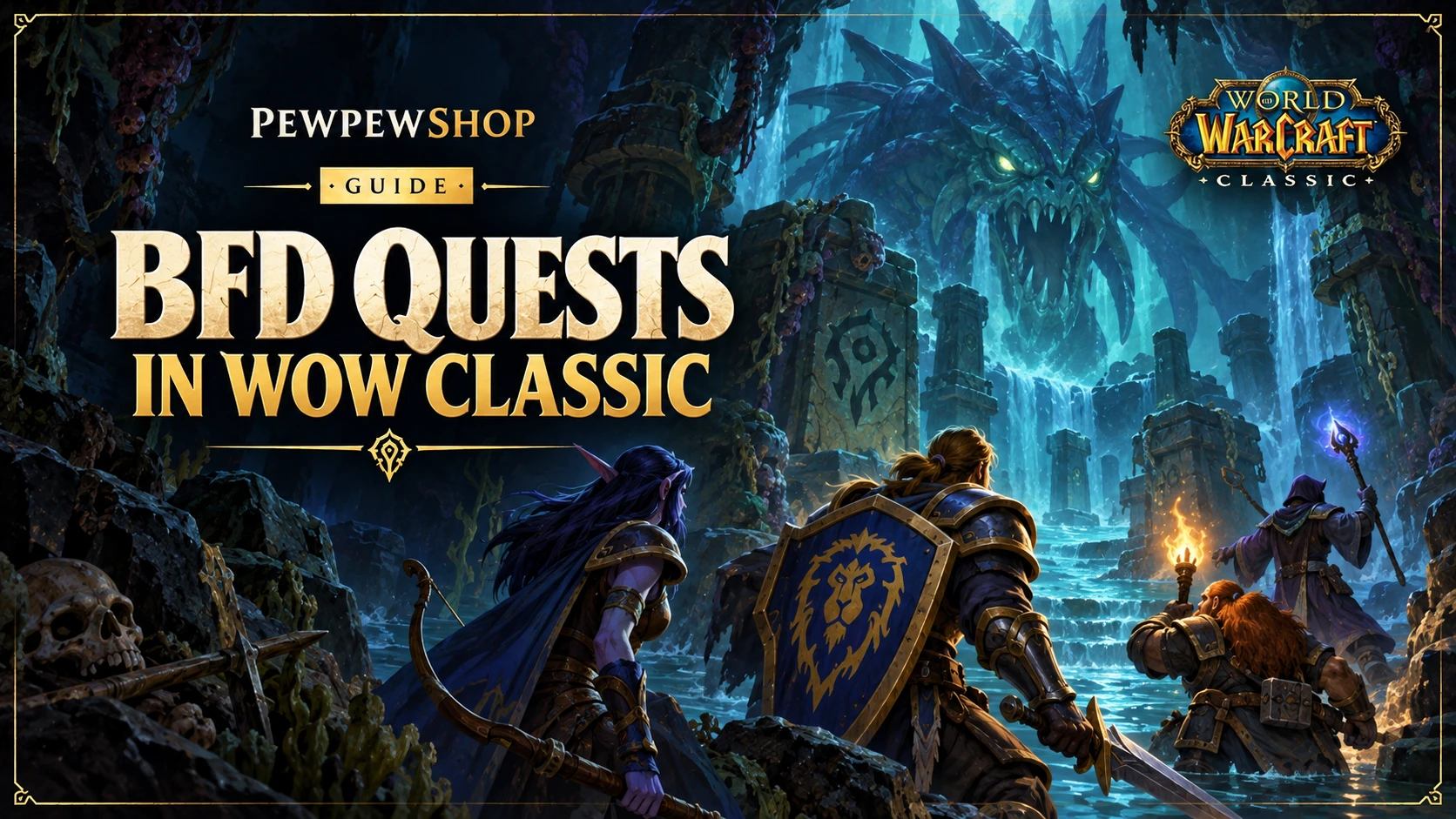 WoW Classic BFD Quests: Full Blackfathom Deeps List — PEWPEWSHOP boosting guide