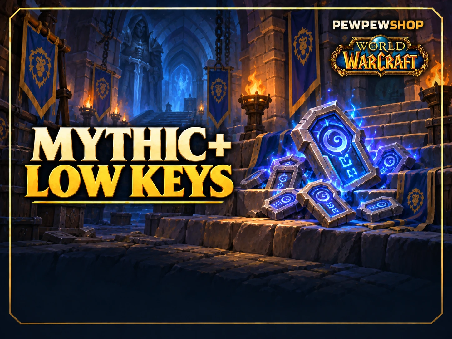 Mythic+ Low Keys (+2 to +10) — boost