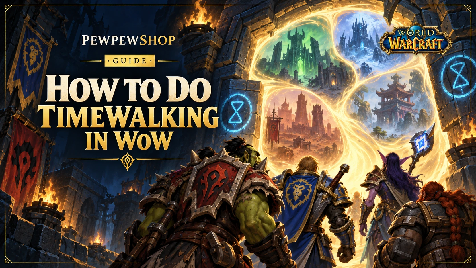 How to Do Timewalking in WoW: Full Guide — PEWPEWSHOP boosting guide