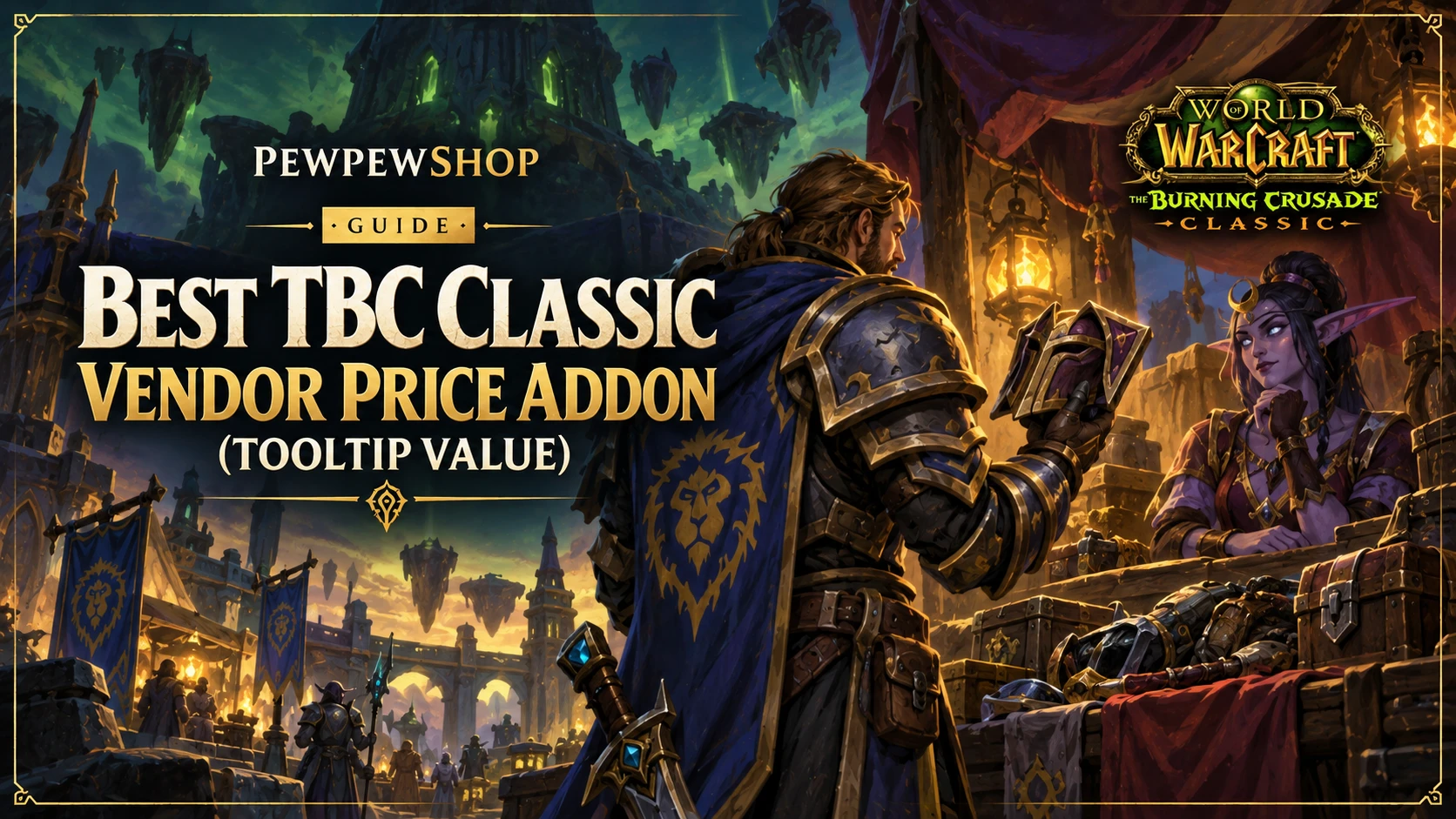 Best TBC Classic Vendor Price Addon (Tooltip Value) — PEWPEWSHOP boosting guide