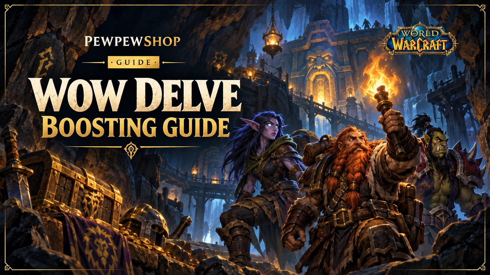 WoW delve boosting in 2026: tiers, rewards and when it's worth it — PEWPEWSHOP boosting guide