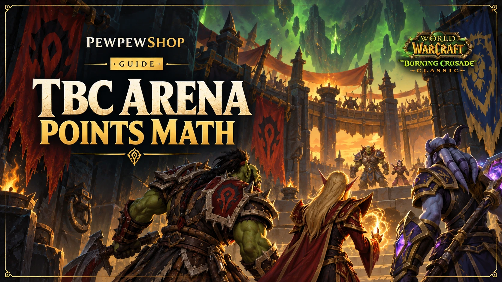 TBC Arena Points Math: How Many Games a Week Actually Matter — PEWPEWSHOP boosting guide
