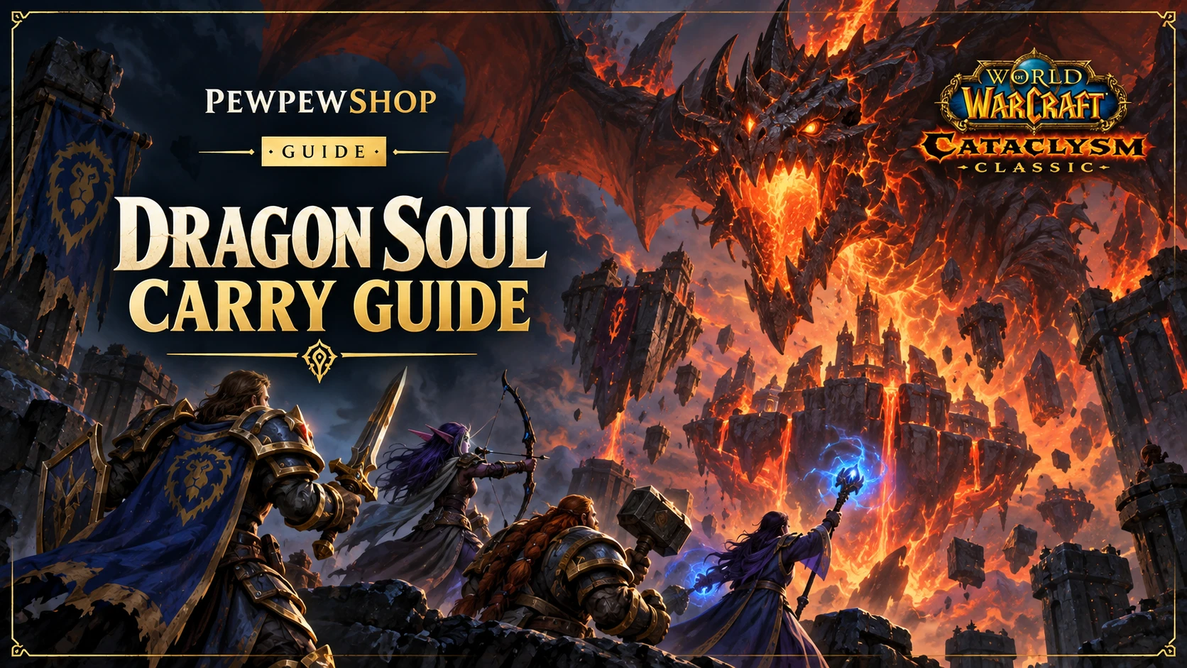 Cataclysm Classic Dragon Soul Carry: What to Know Before You Buy a Clear — PEWPEWSHOP boosting guide