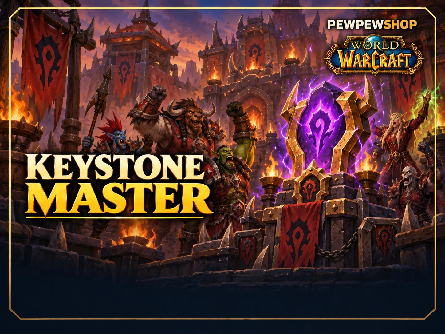 Keystone Master Boost — 2000 M+ Score & Breath of Blight (Season 2) — boost