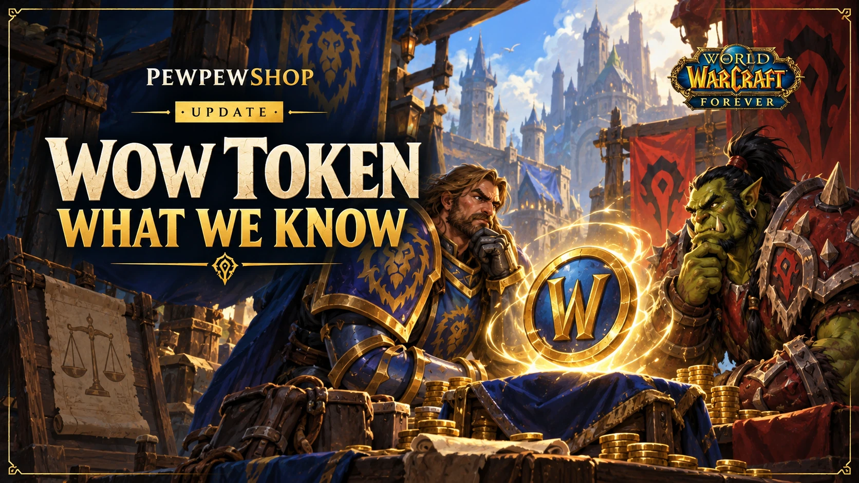 Will the WoW Token Exist in WoW: Forever? What Is Known — PEWPEWSHOP boosting guide