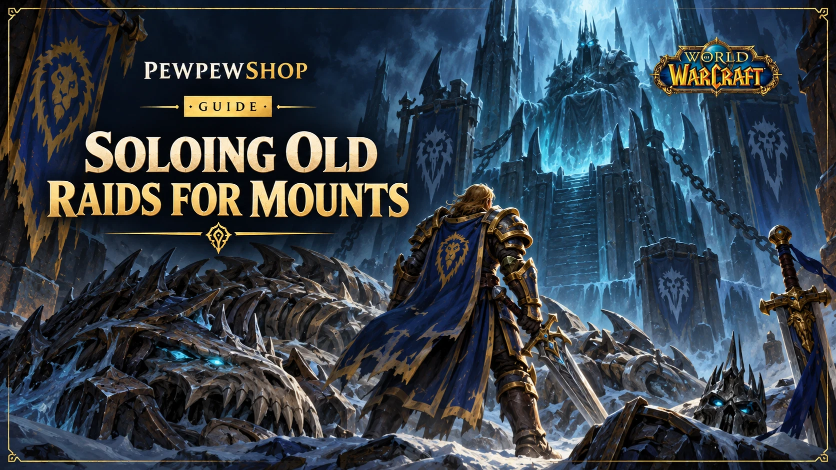 Soloing Old WoW Raids for Mounts: Which Bosses Still Gatekeep Drops — PEWPEWSHOP boosting guide
