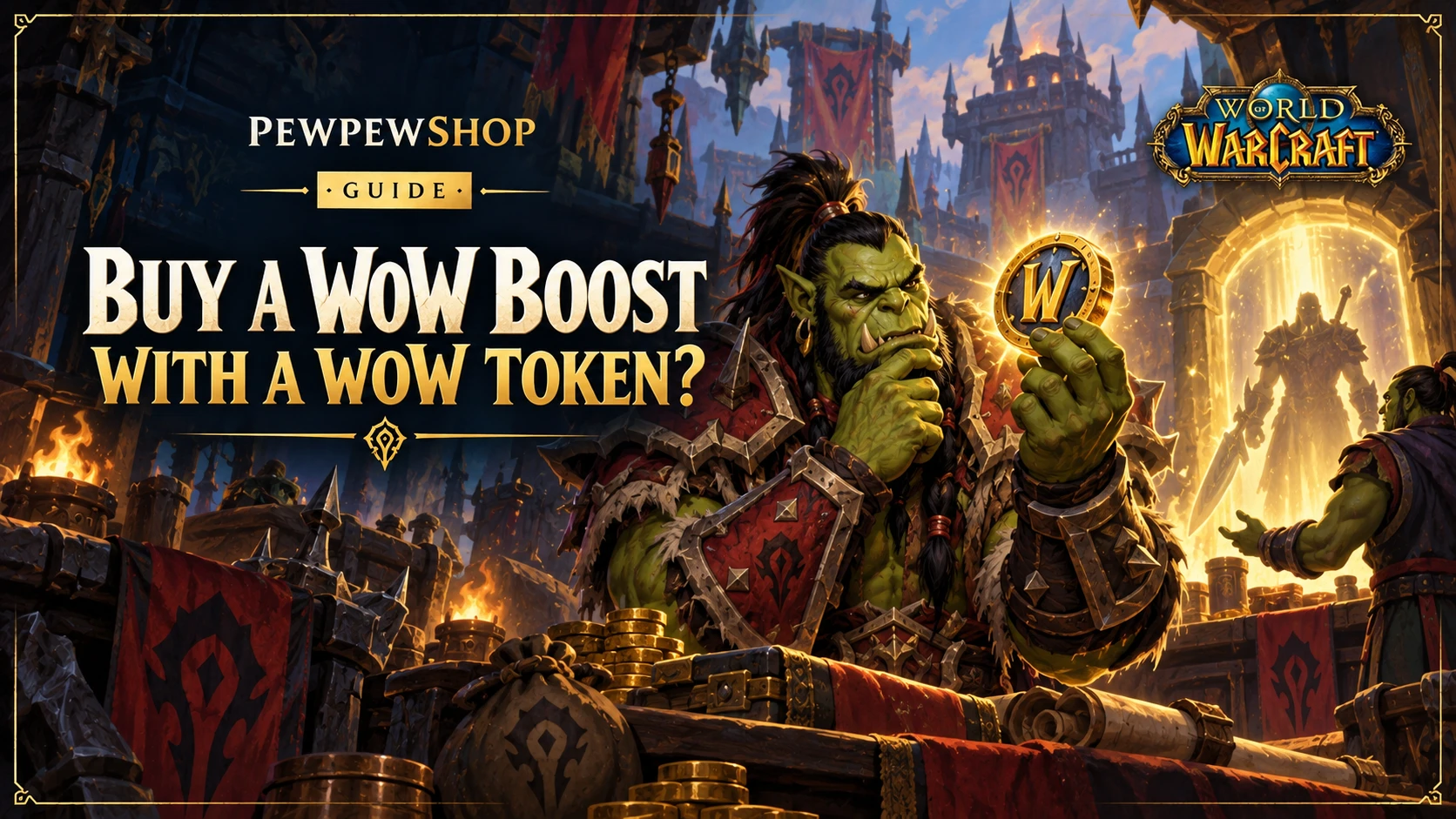 Can You Buy a WoW Boost With a WoW Token? Yes — Here's How — PEWPEWSHOP boosting guide