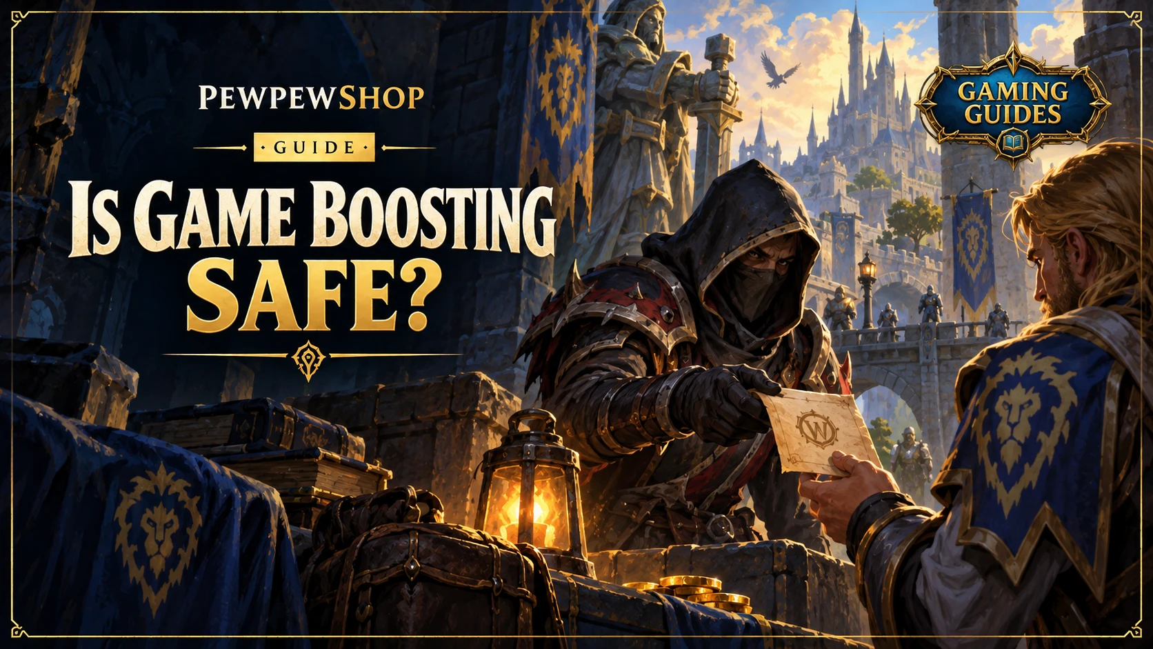 Is Buying a Game Boost Safe? A Realistic Look at the Trade-Offs — PEWPEWSHOP boosting guide