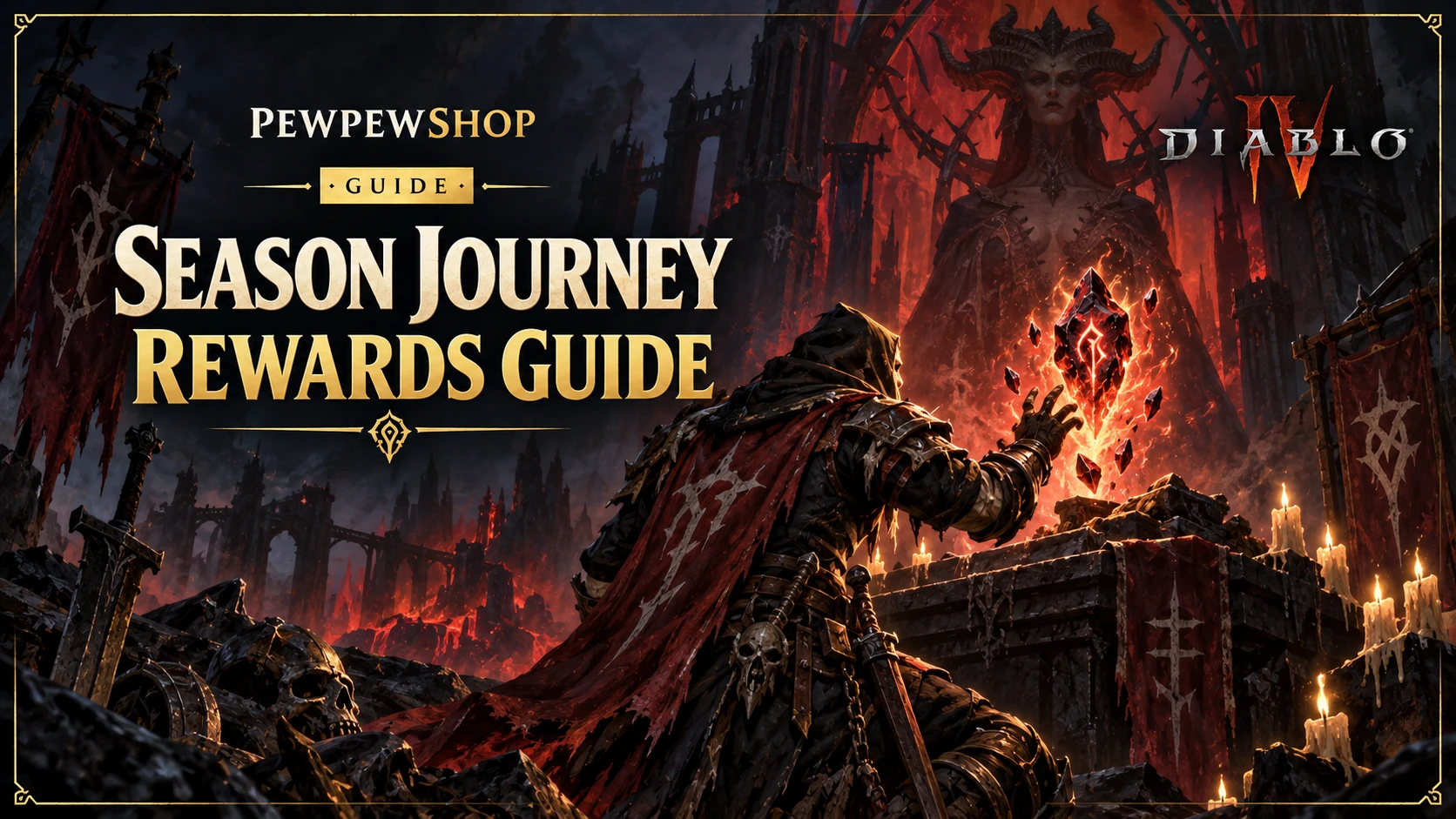 Diablo 4 Season Journey Rewards: Which Tiers to Rush and Where Boosts Actually Save Time — PEWPEWSHOP boosting guide