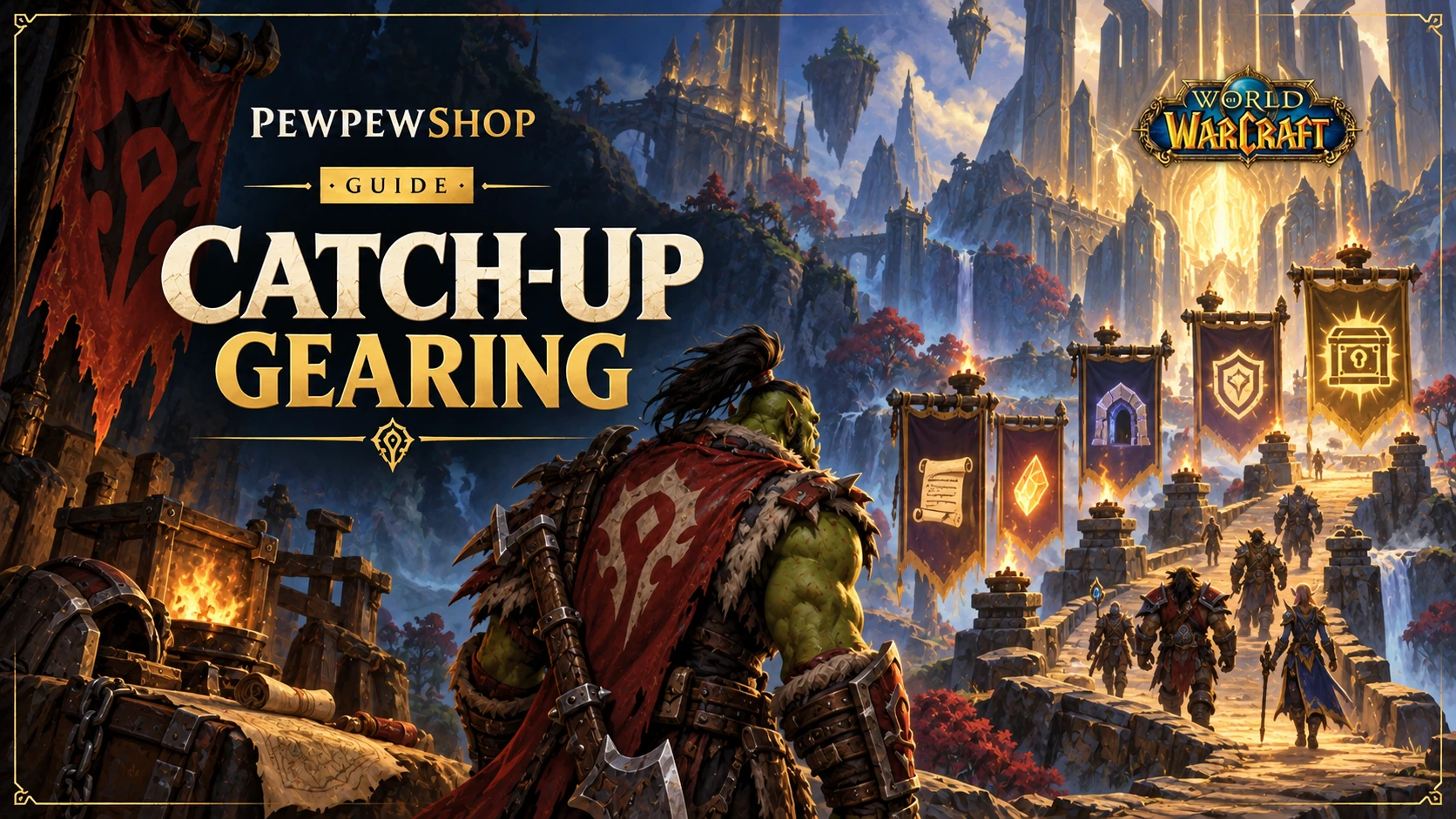 Catch-Up Gearing for Returning WoW Players: The Fastest Path Back to Current Content — PEWPEWSHOP boosting guide