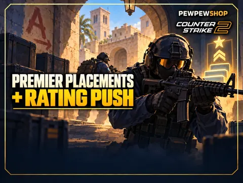 CS2 Premier Placements + Rating Push — boost