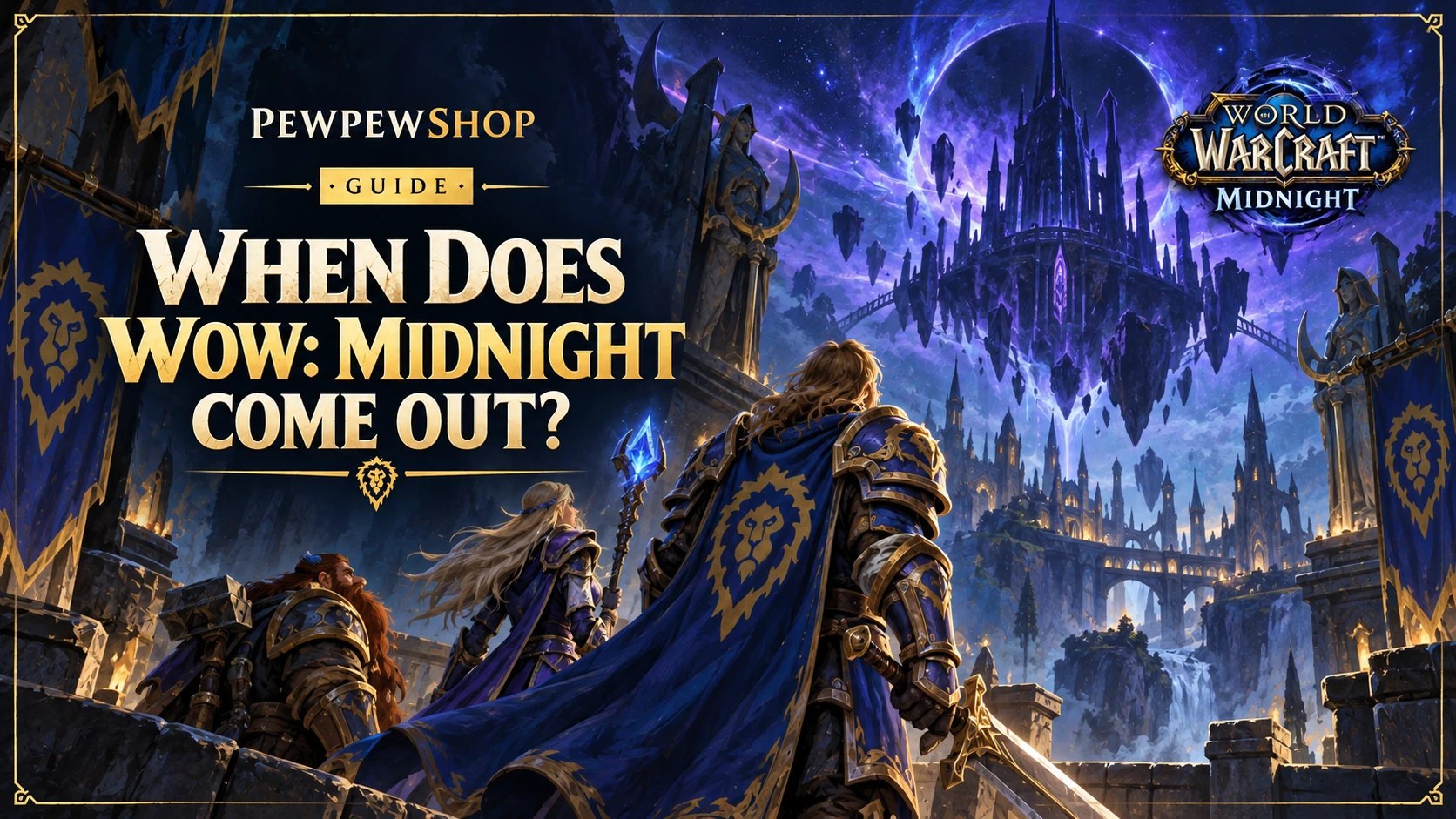 When Does WoW: Midnight Come Out? Release Date — PEWPEWSHOP boosting guide